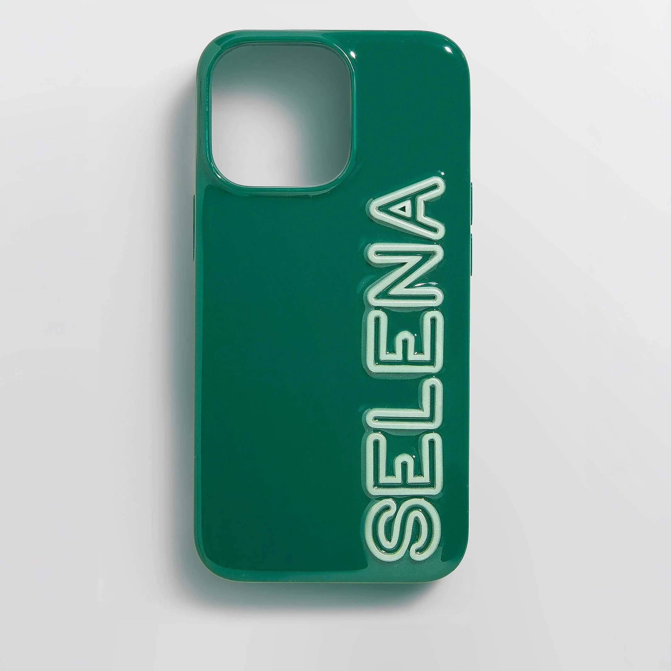 Fine Line Custom iPhone Case - Green/Light Green