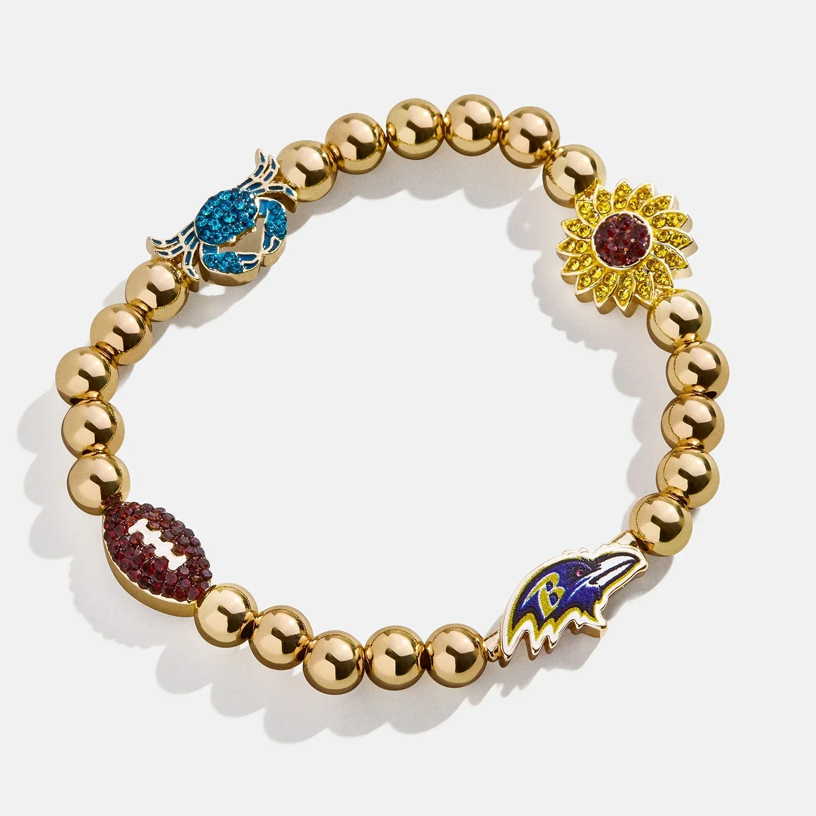 NFL Pisa Charm Bracelet - Baltimore Ravens