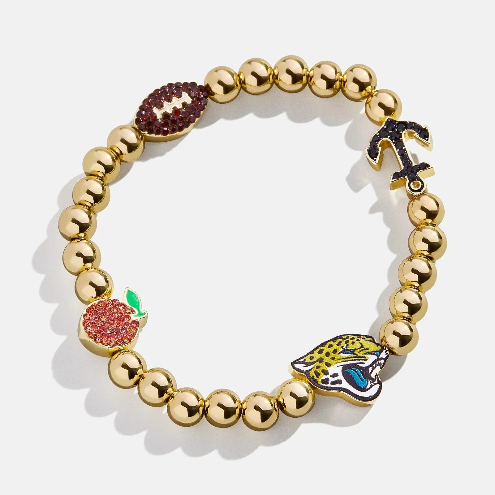 NFL Pisa Charm Bracelet - Jacksonville Jaguars