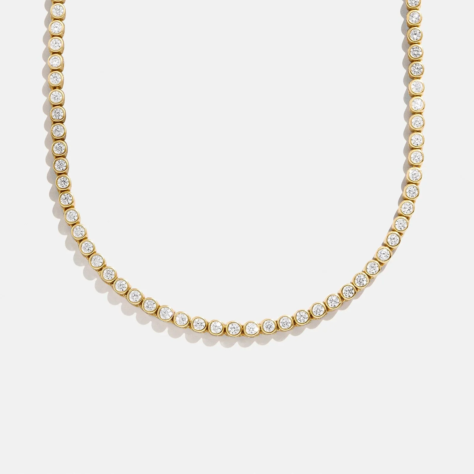 Amalie Bezel Tennis Necklace