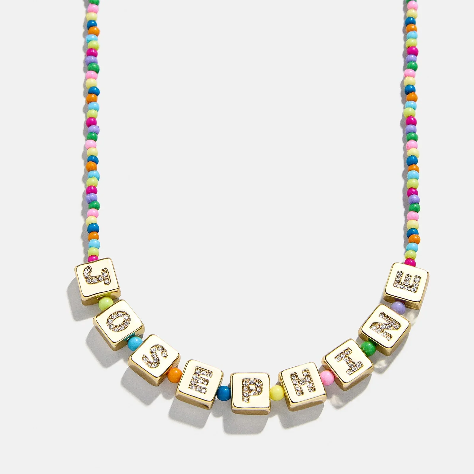 Beaded Kids' Custom Necklace - Multi