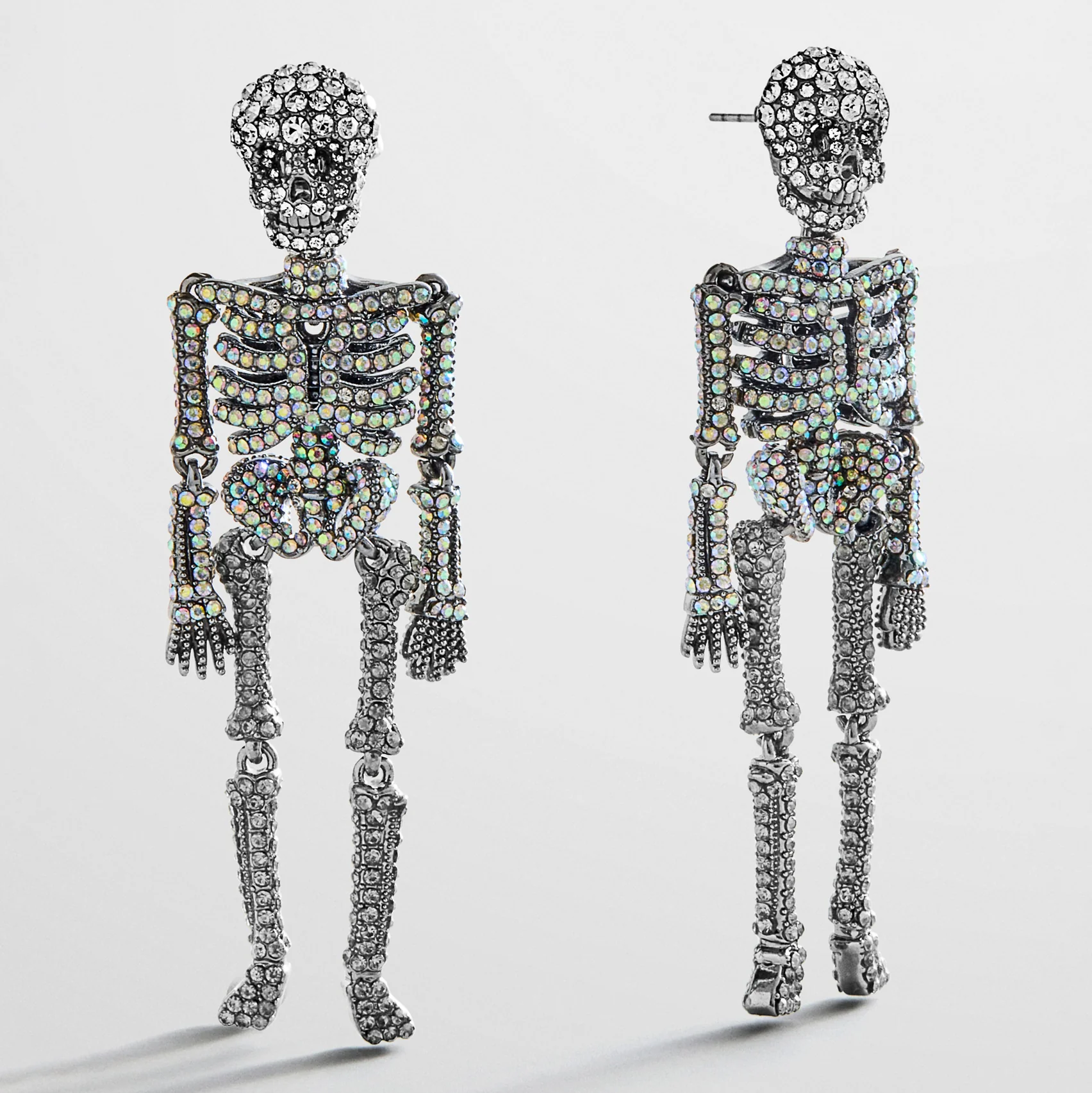 Bone-A-Fide Hottie Earrings - Black/Iridescent