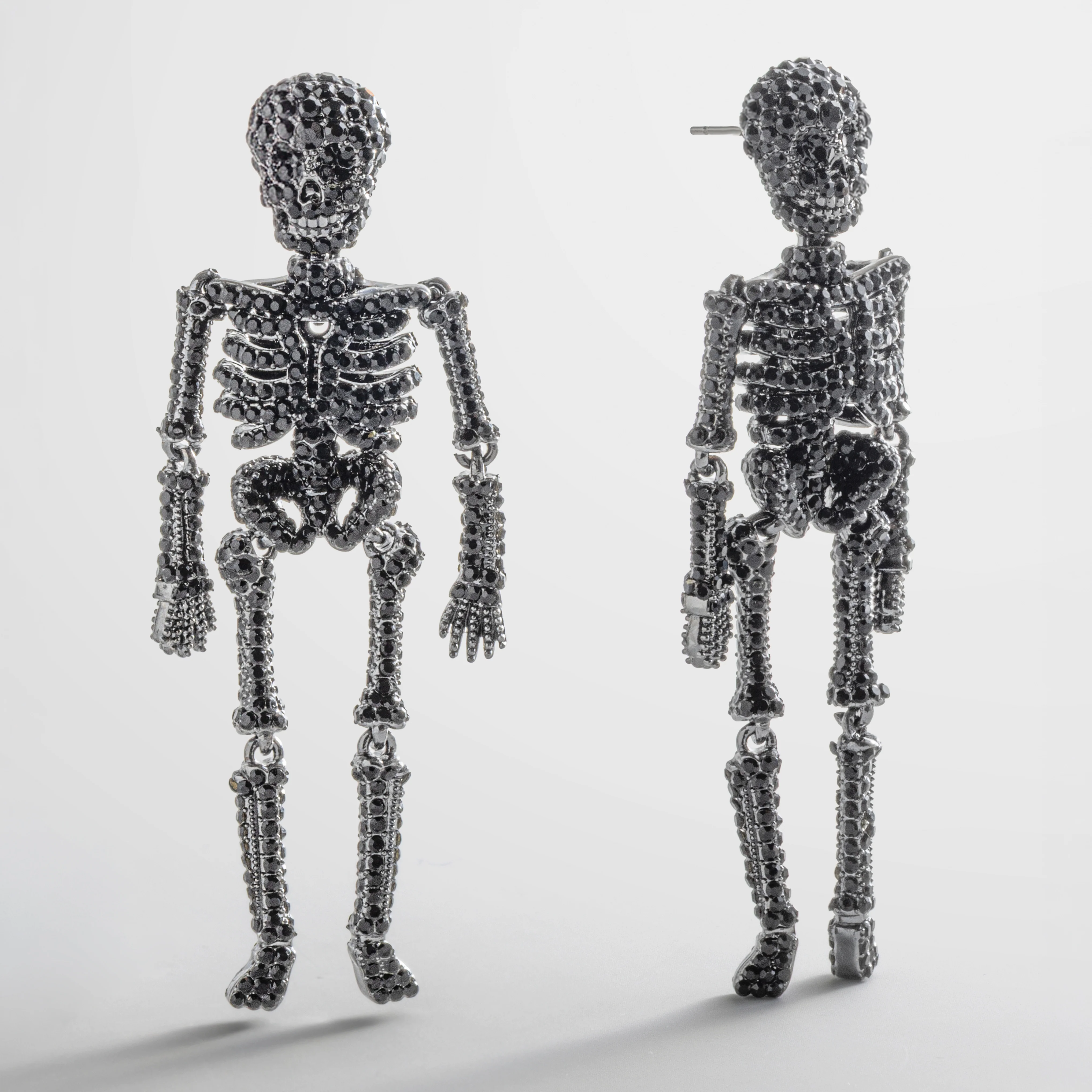 Bone-A-Fide Hottie Earrings - Black