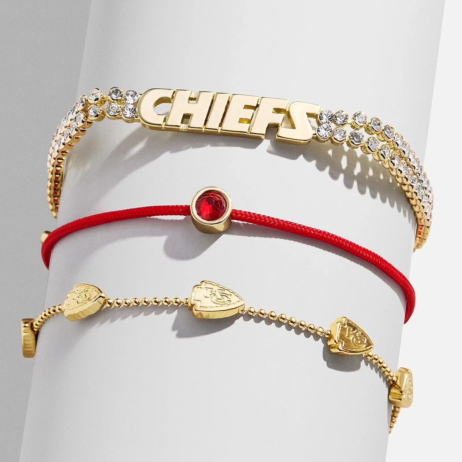 NFL Bracelet Set - Kansas City Chiefs