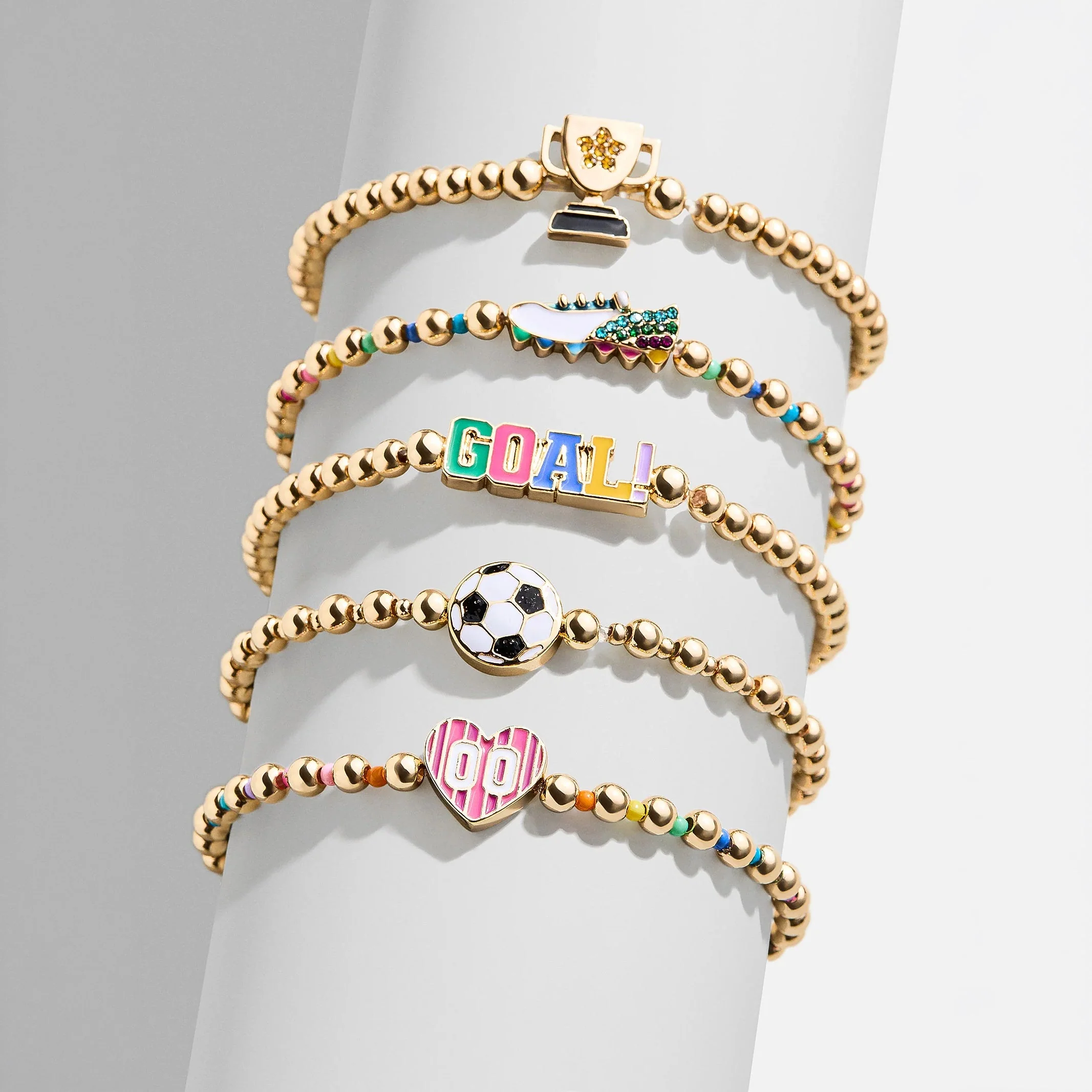 Just For Kicks Kids' Pisa Bracelet Set - Soccer