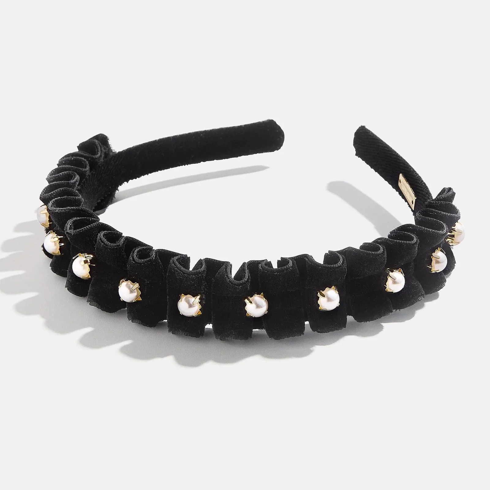 Pretty In Pearls Kids' Headband - Black