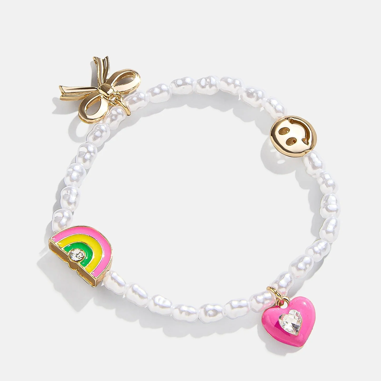 Sunshine & Rainbows Kids' Charm Bracelet - Heart