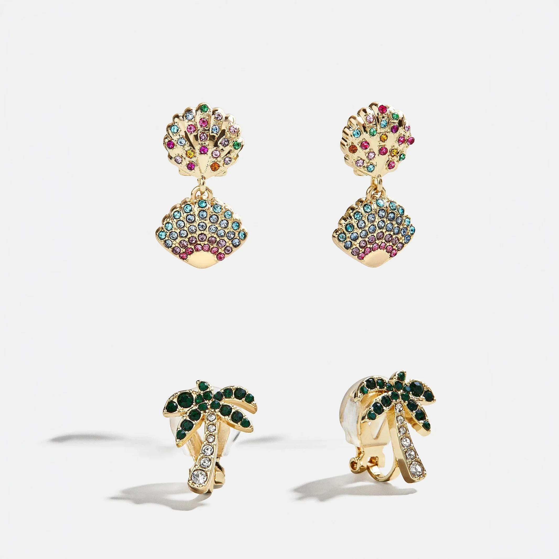 Island Time Kids' Earring Set - Seashell