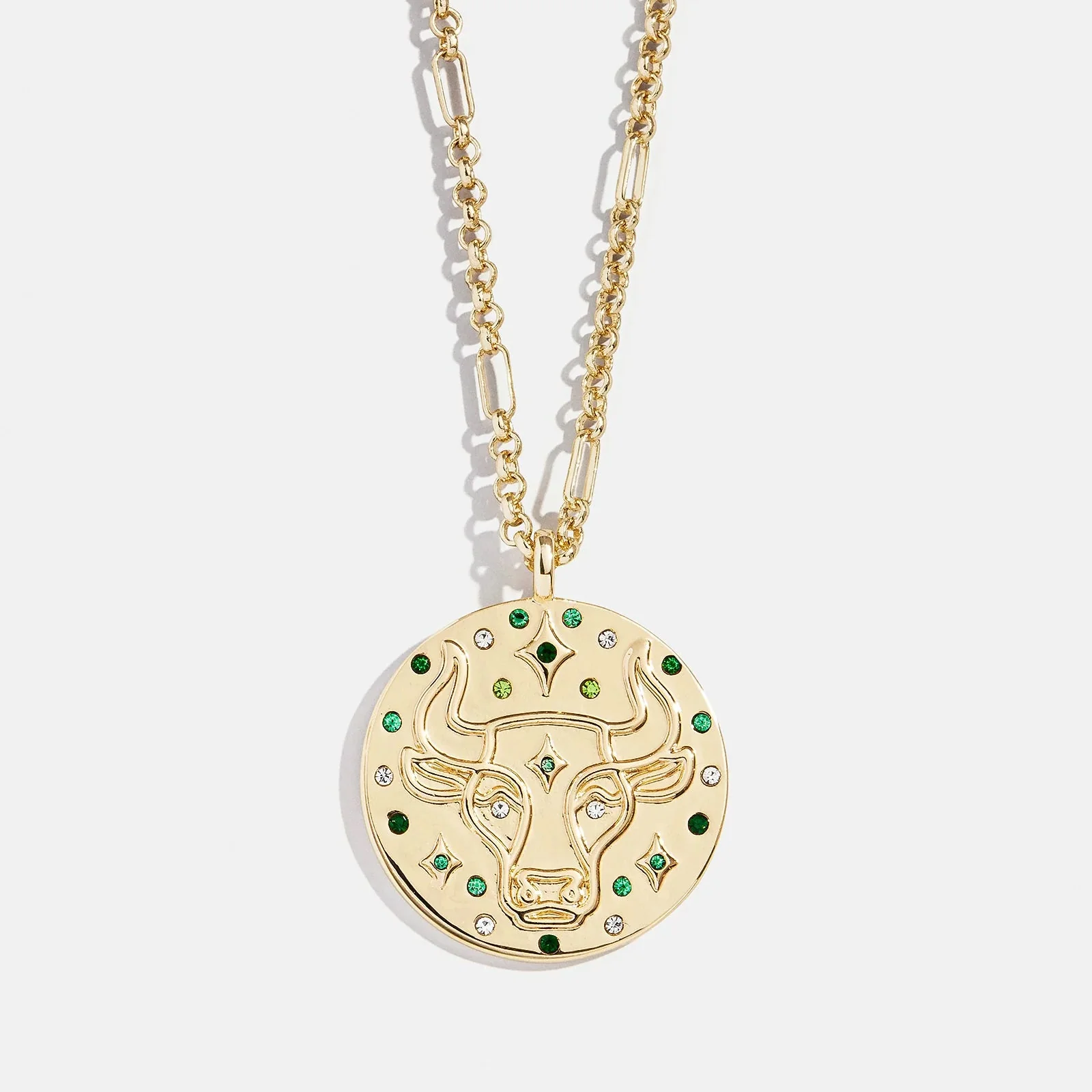 Zodiac Pendant Necklace - Taurus