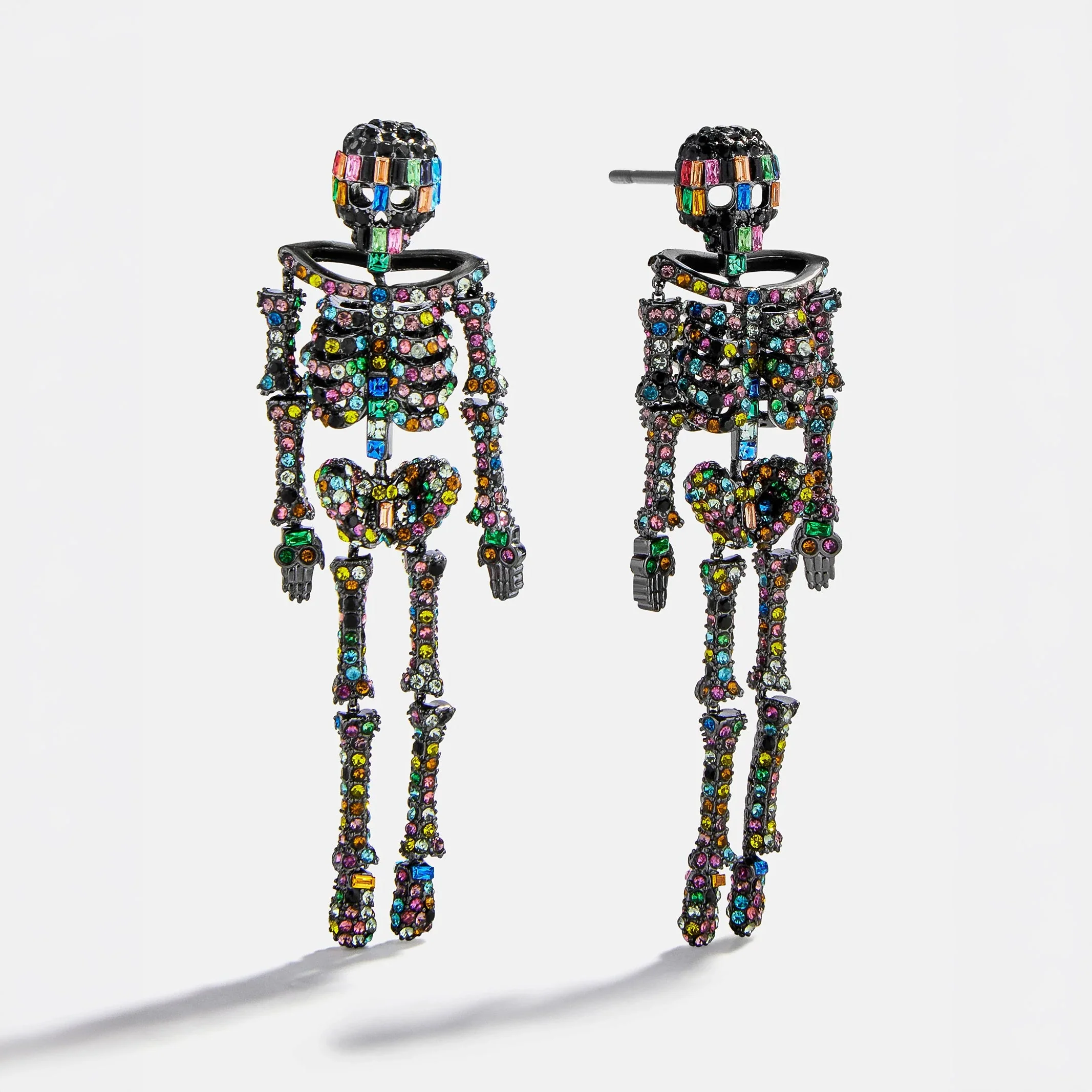 Drop Dead Hottie Earrings - Black/Multi