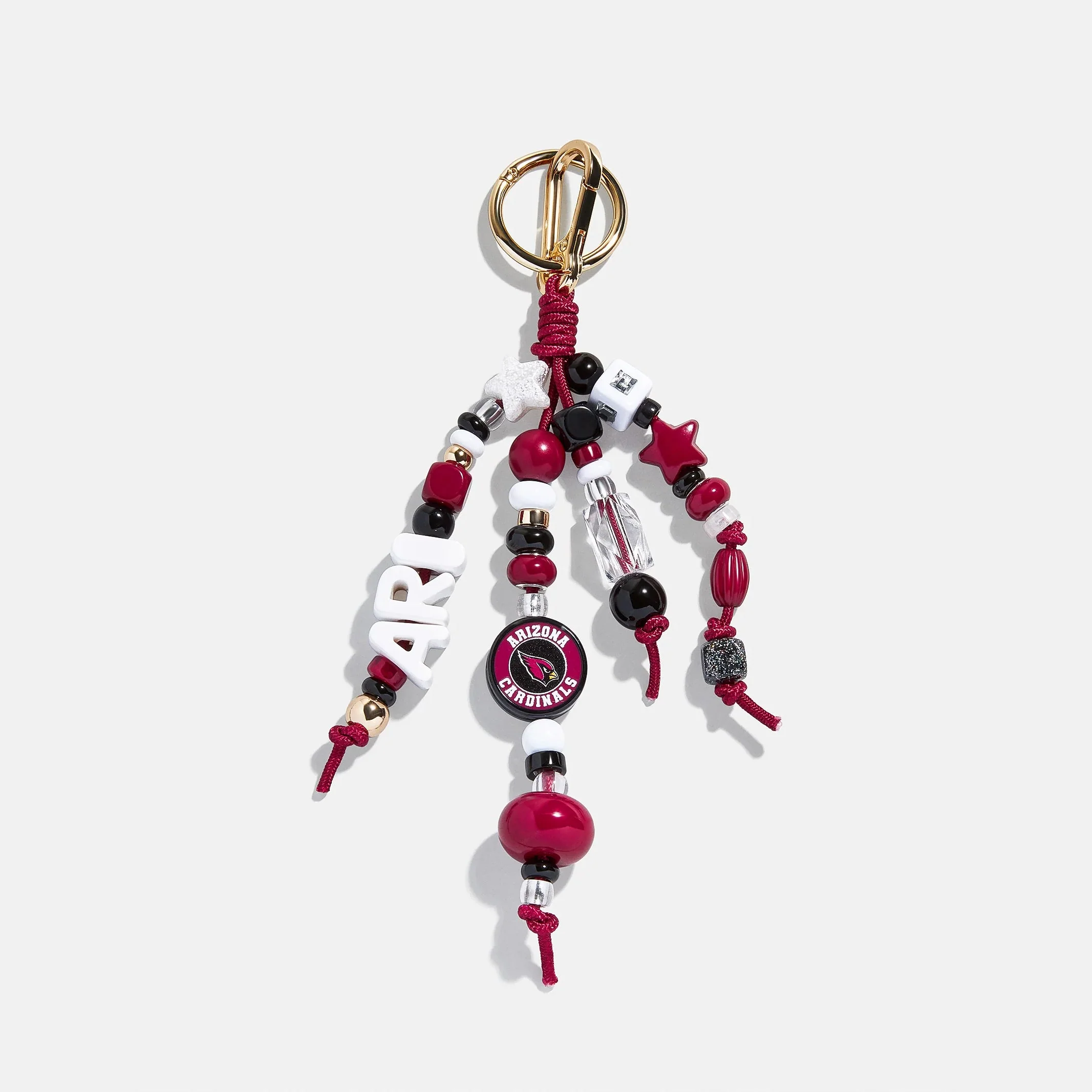 NFL Beaded Bag Charm - Arizona Cardinals