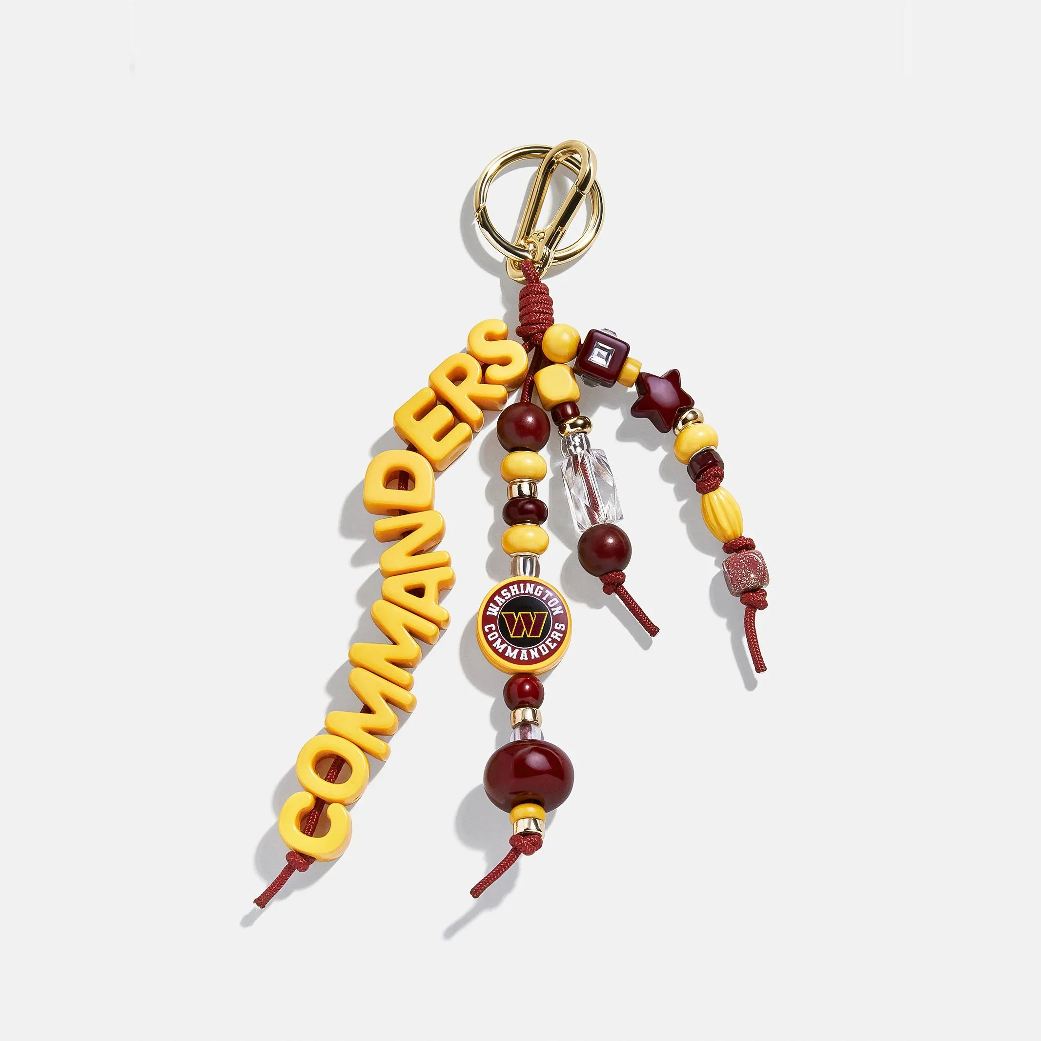 NFL Beaded Bag Charm - Washington Commanders