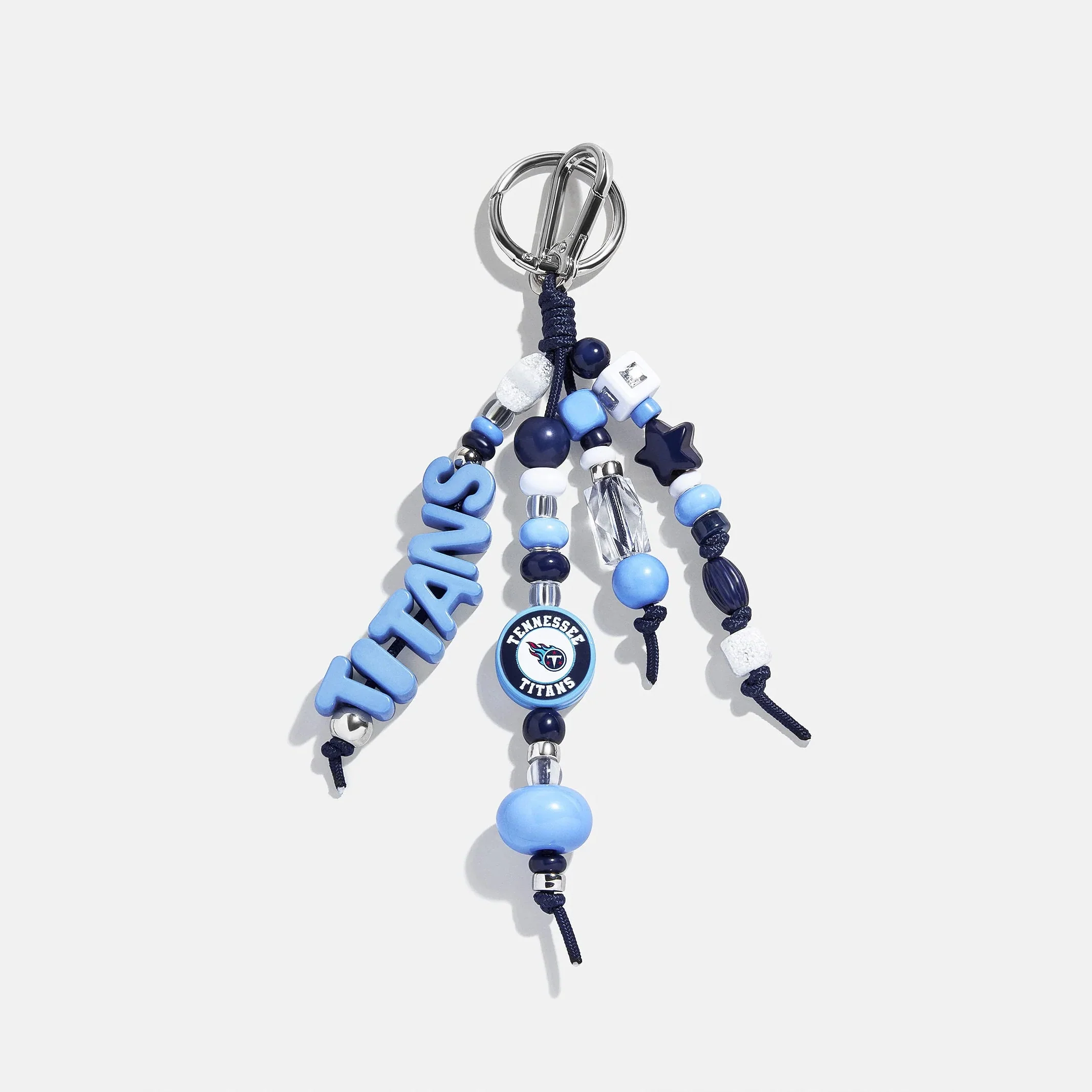 NFL Beaded Bag Charm - Tennessee Titans