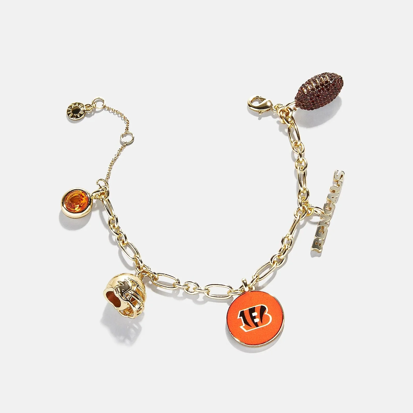 NFL Charm Bracelet - Cincinnati Bengals