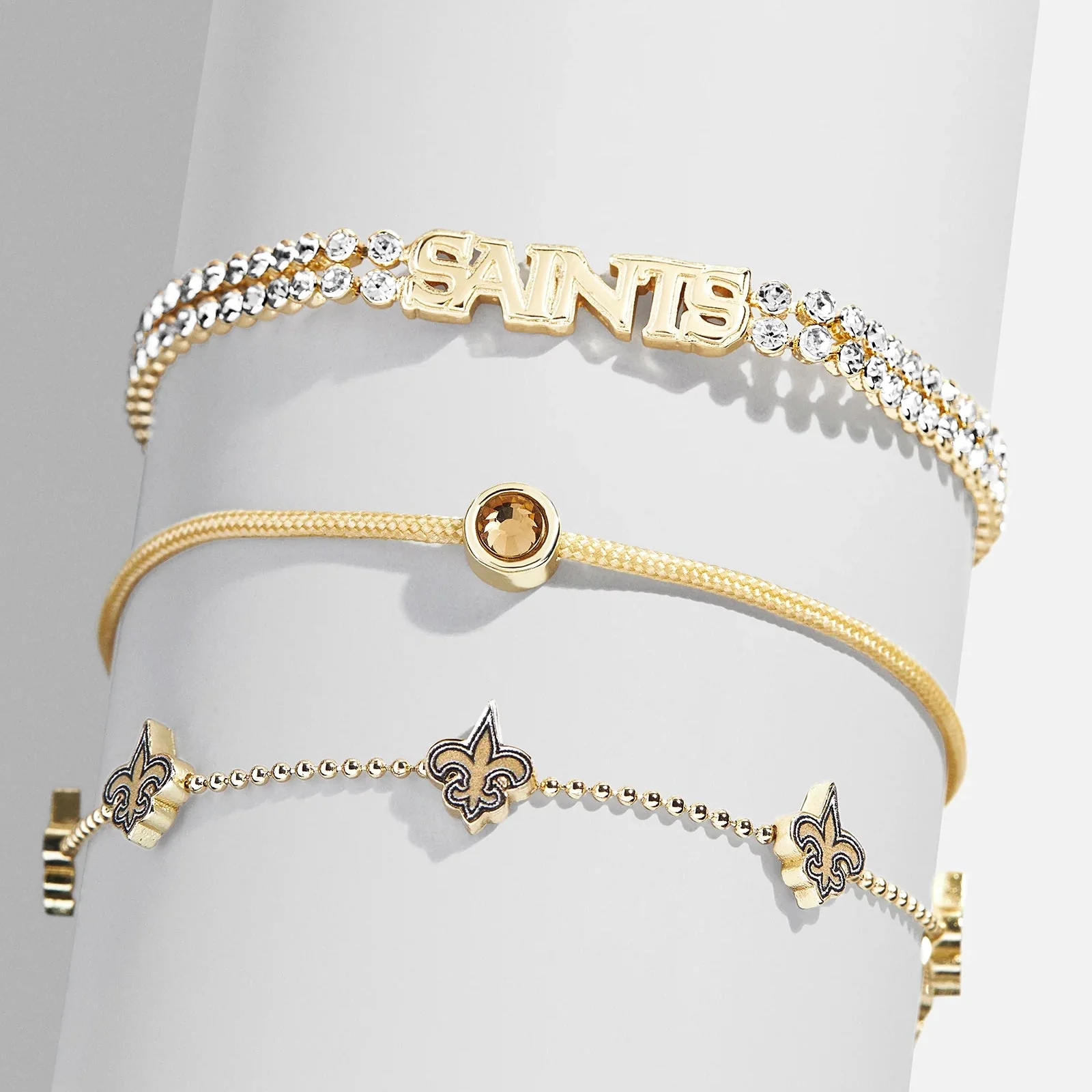 NFL Bracelet Set - New Orleans Saints