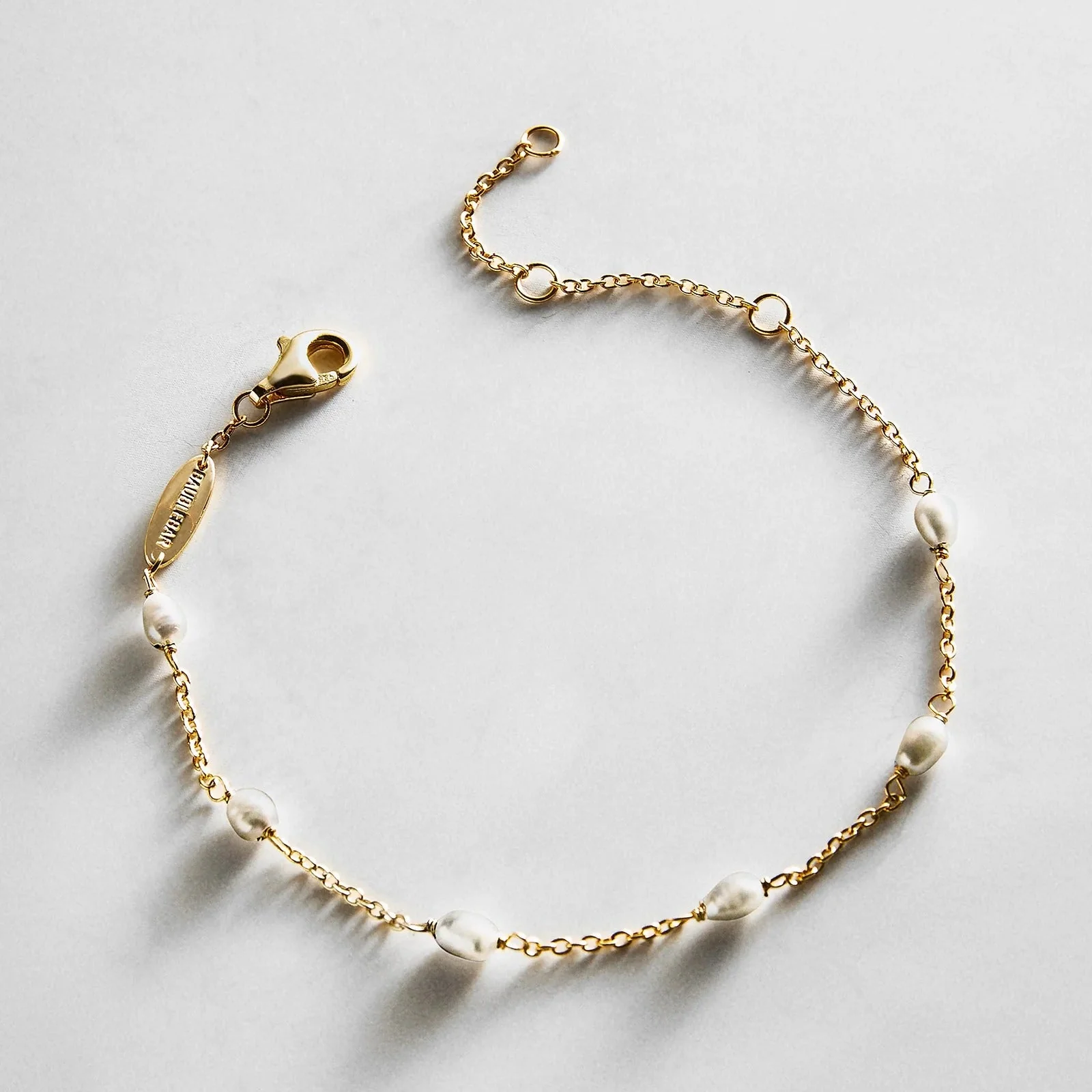 Yasmine 18K Gold Pearl Bracelet - Gold/Pearl