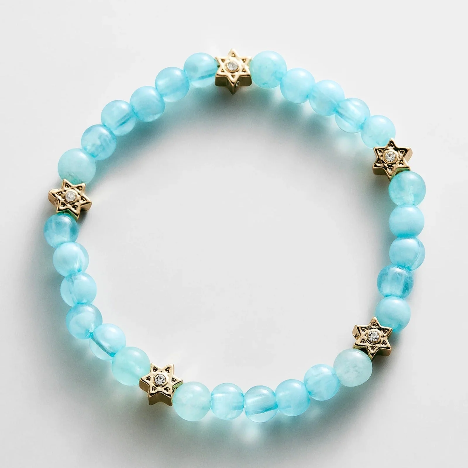 Peace of Mind Semi-Precious Bracelet - Star of David