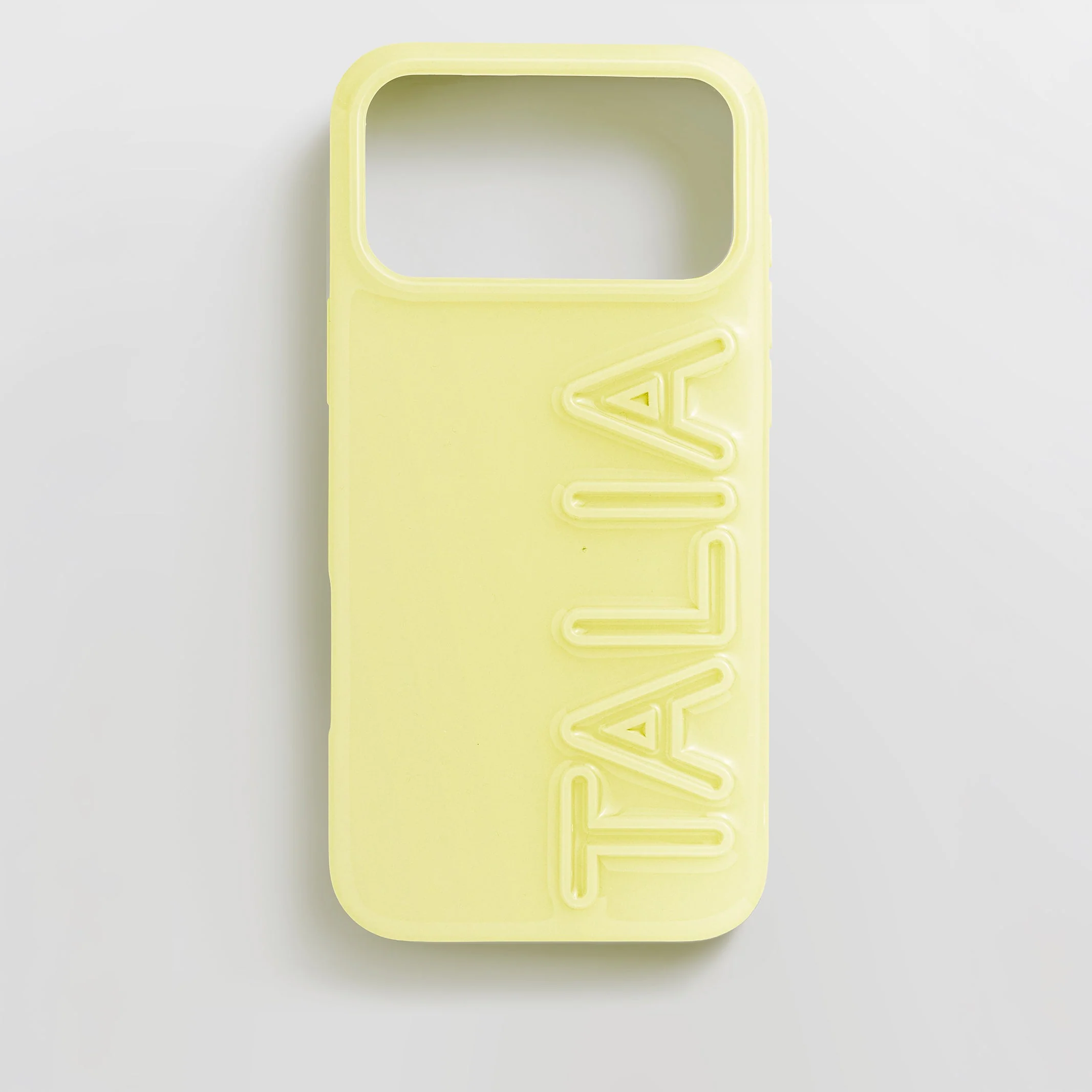 Fine Line Custom iPhone Case - Light Yellow/Light Yellow