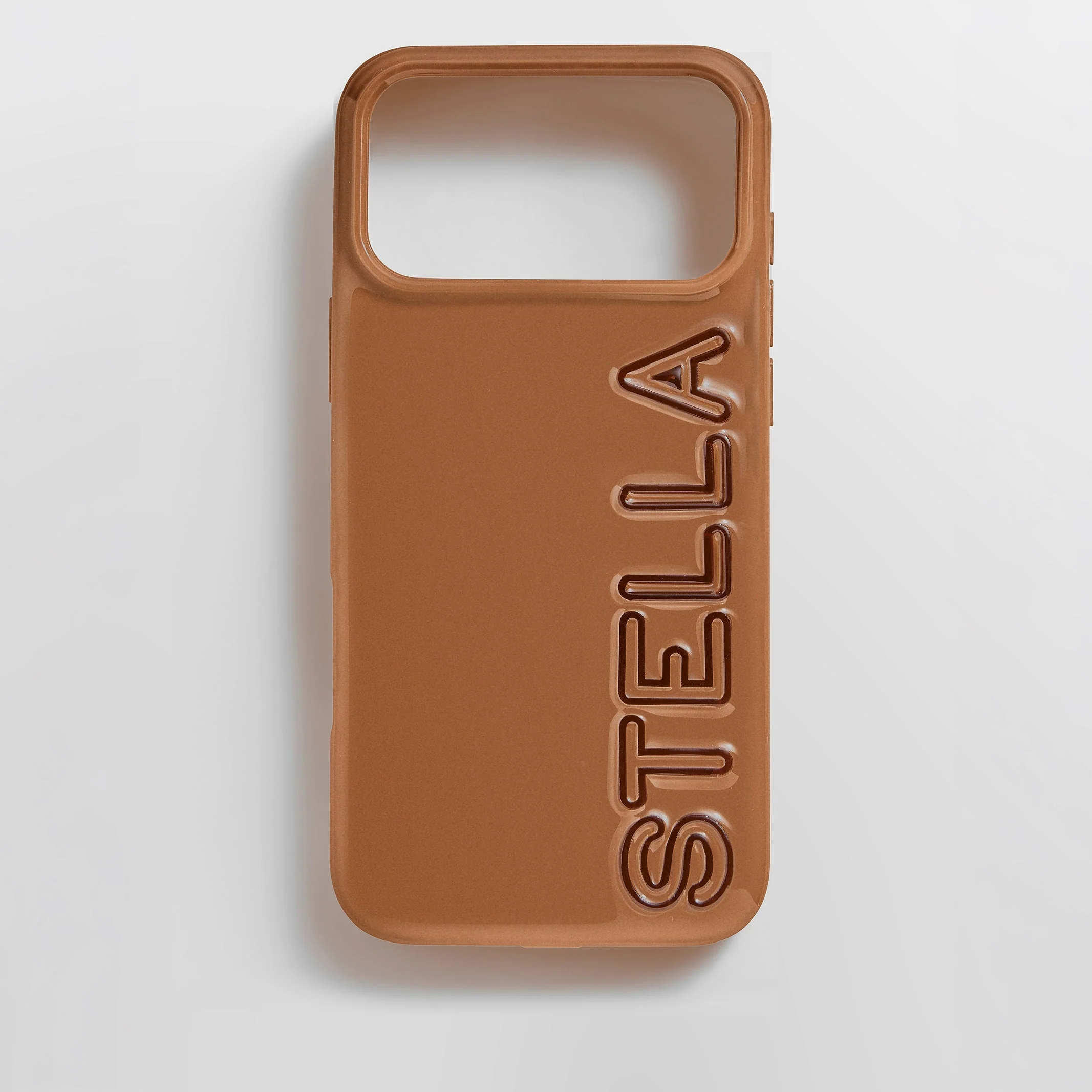 Fine Line Custom iPhone Case - Brown/Dark Brown
