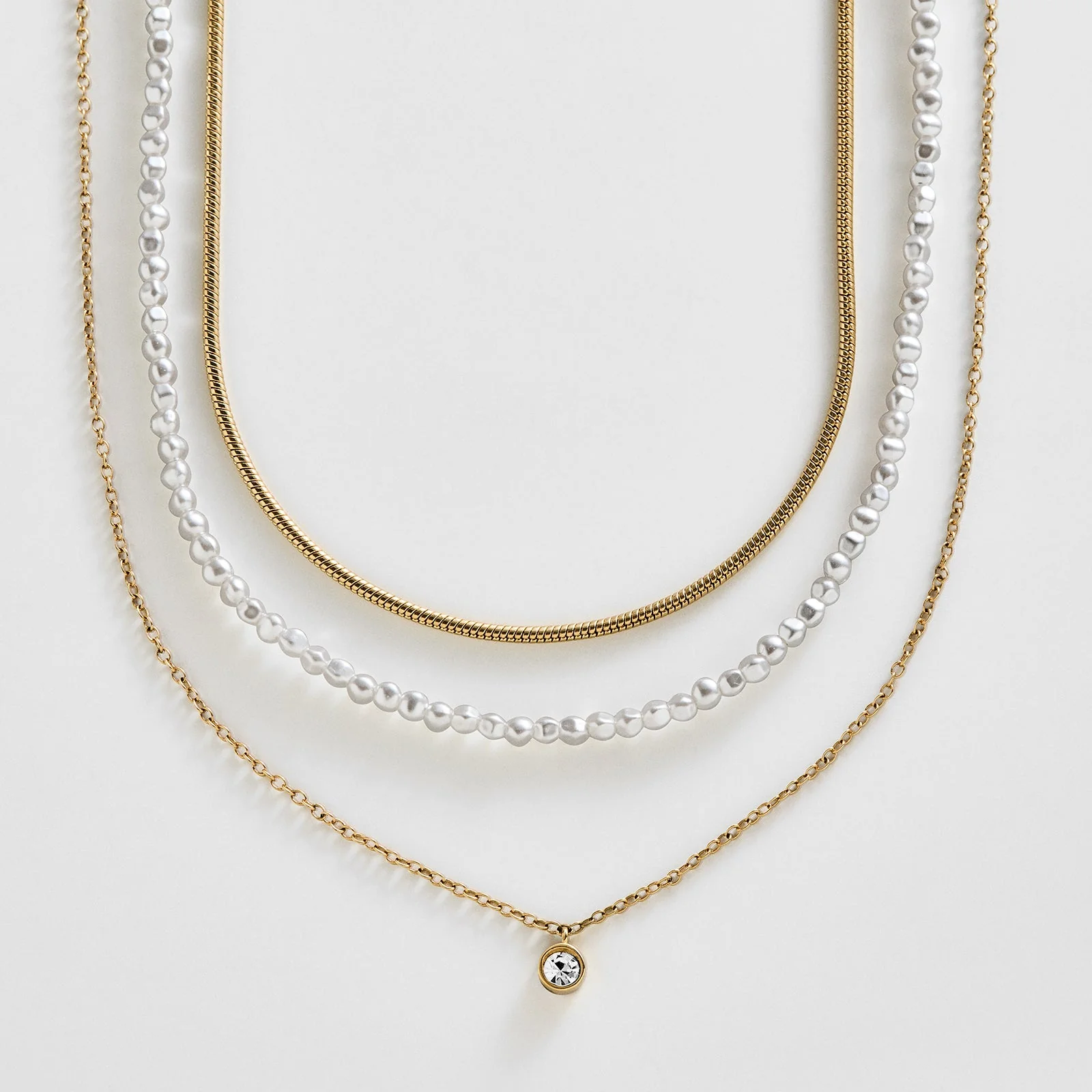 Rue Waterproof Necklace Set - Rue Waterproof Necklace Set