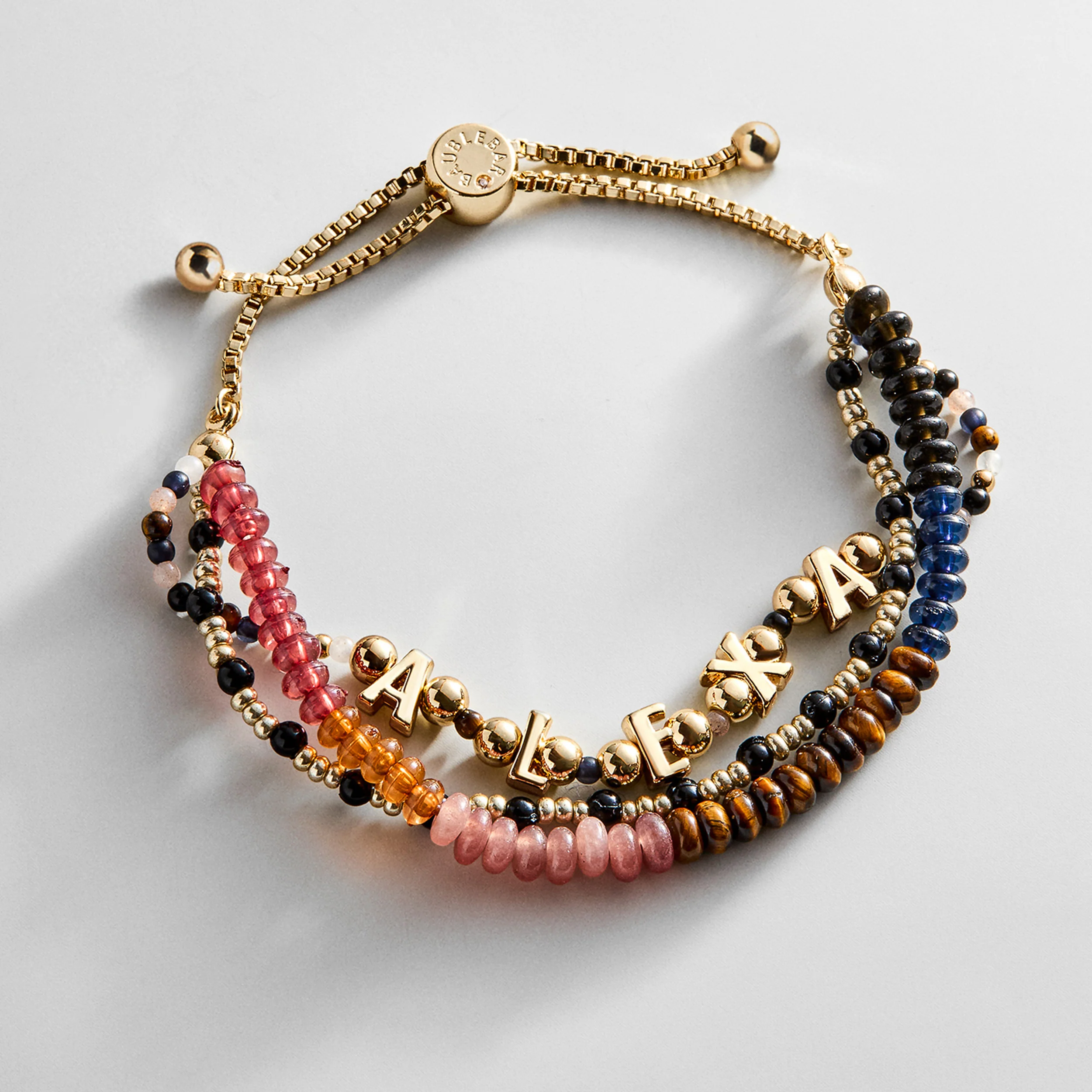 Rowan Semi-Precious Custom Layered Bracelet - Bali