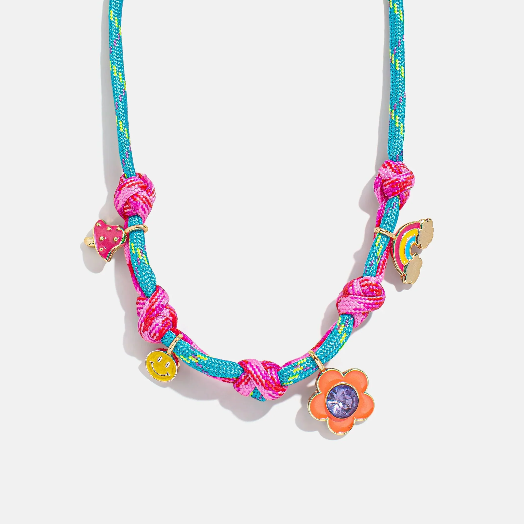 Knotty But Nice Kids Charm Necklace - Flower