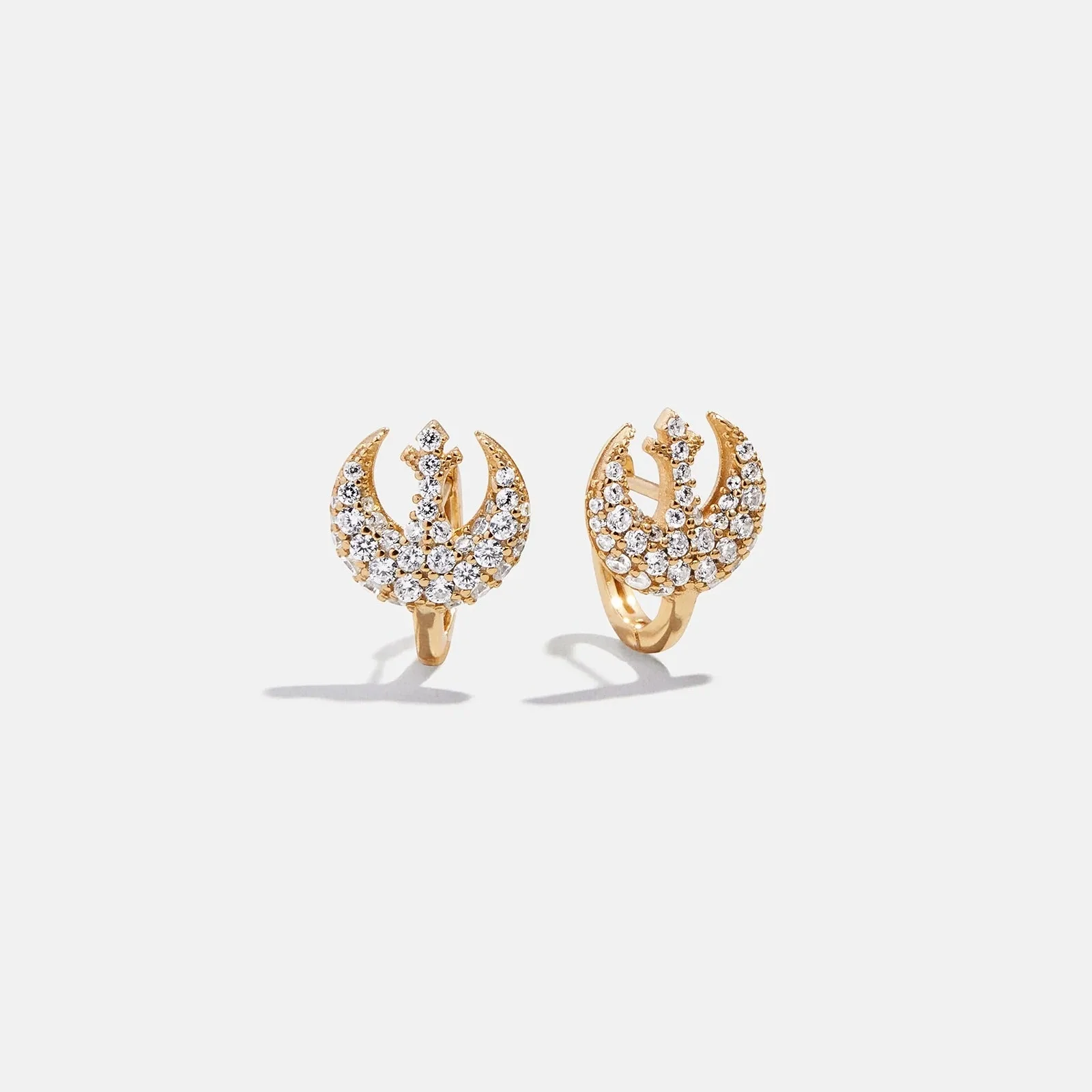 STAR WARS™ Rebel Alliance 14K Gold Plated Sterling Silver Earrings - Rebel Alliance