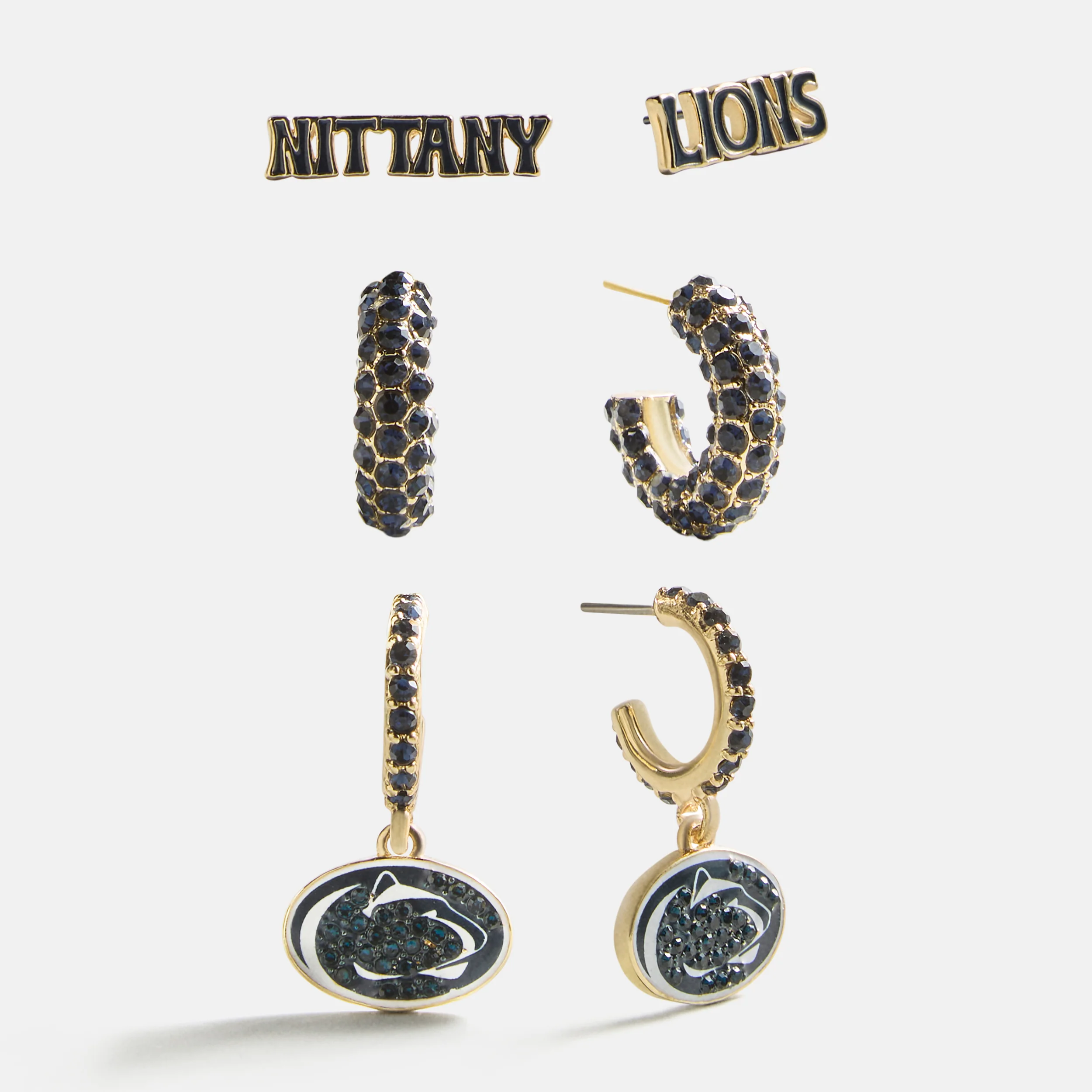 Penn State University Slogan Earring Set - Penn State University