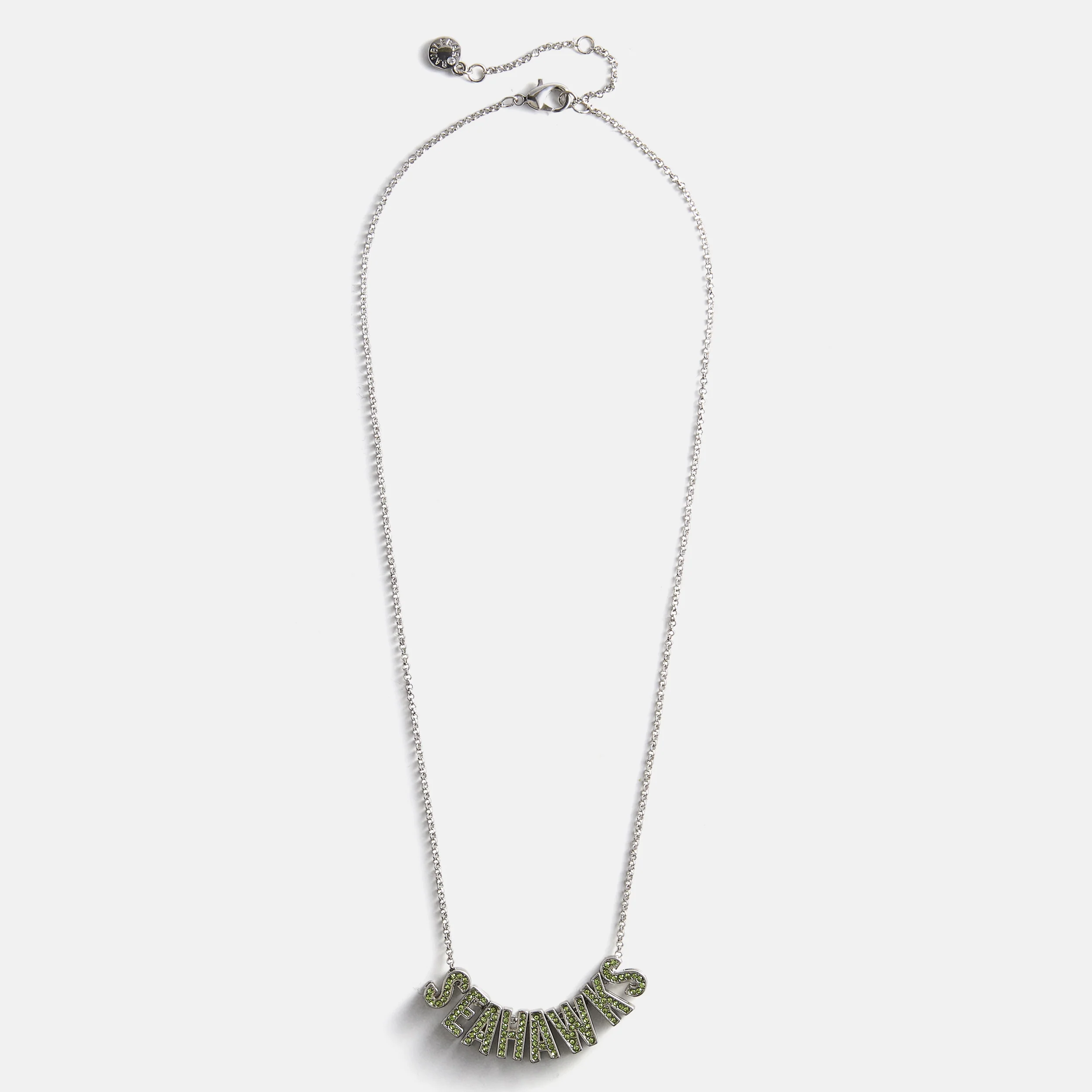 NFL Slogan Charm Necklace - Seattle Seahawks