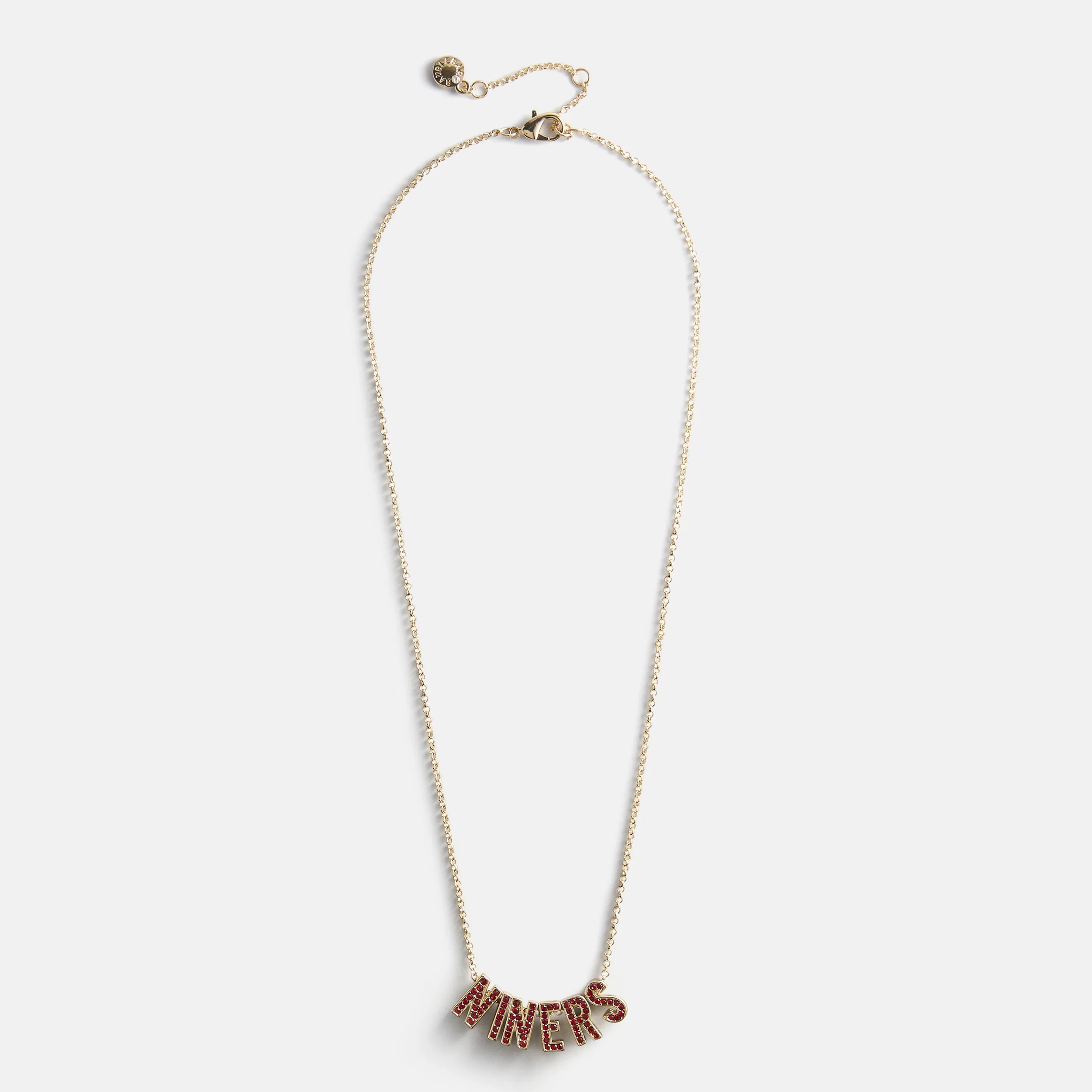 NFL Slogan Charm Necklace - San Francisco 49ers