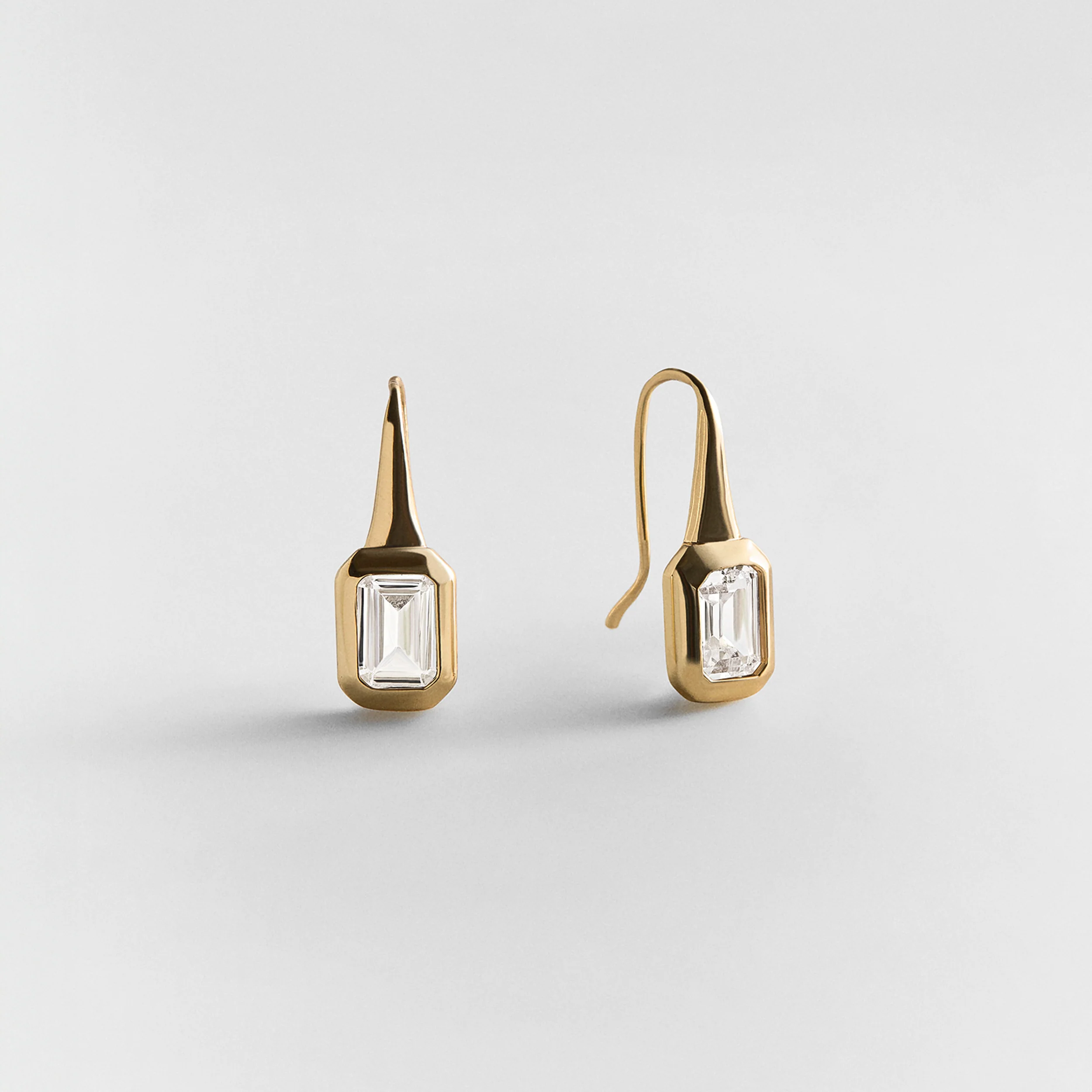 Frances Crystal Drop Earrings