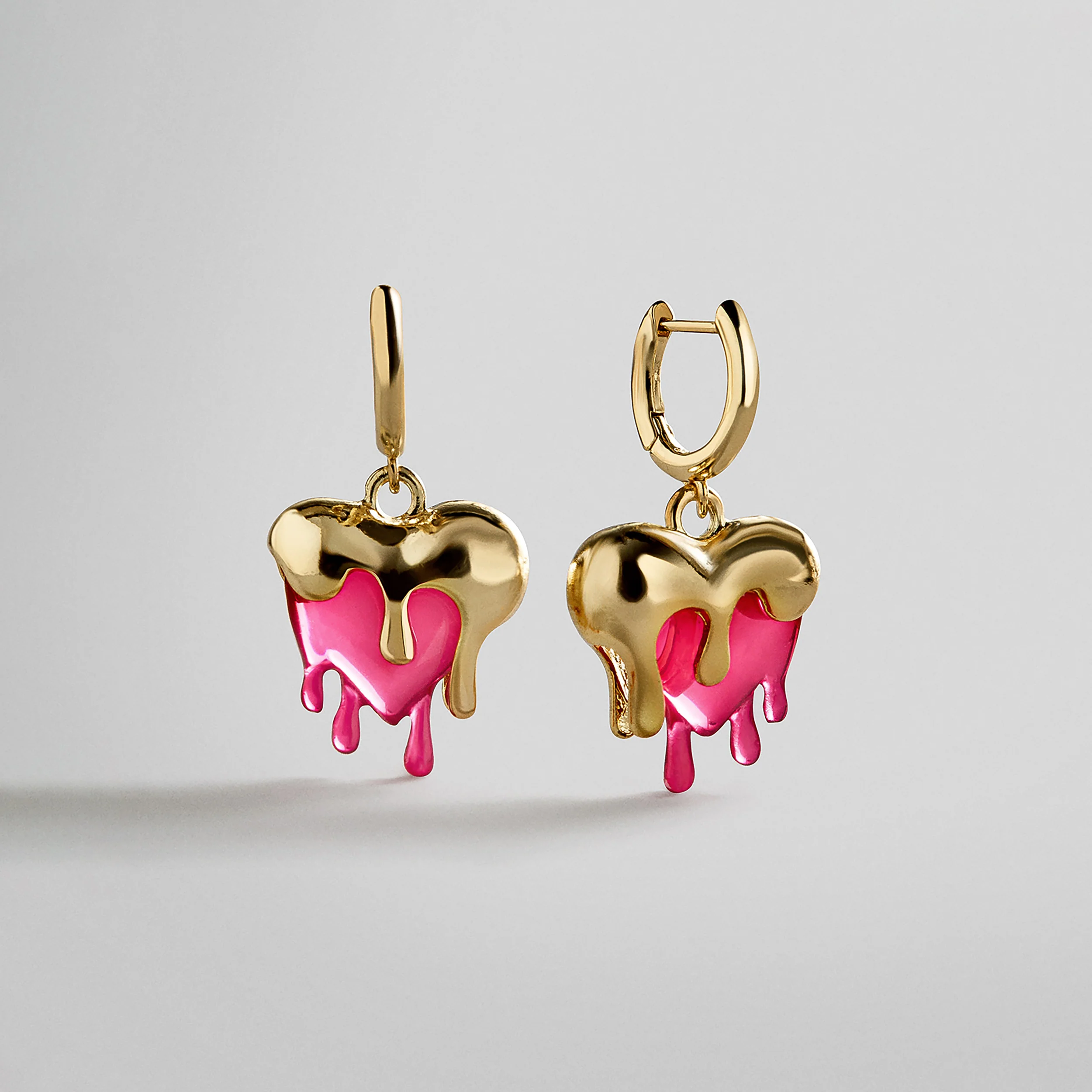 Fatal Attraction Heart Earrings