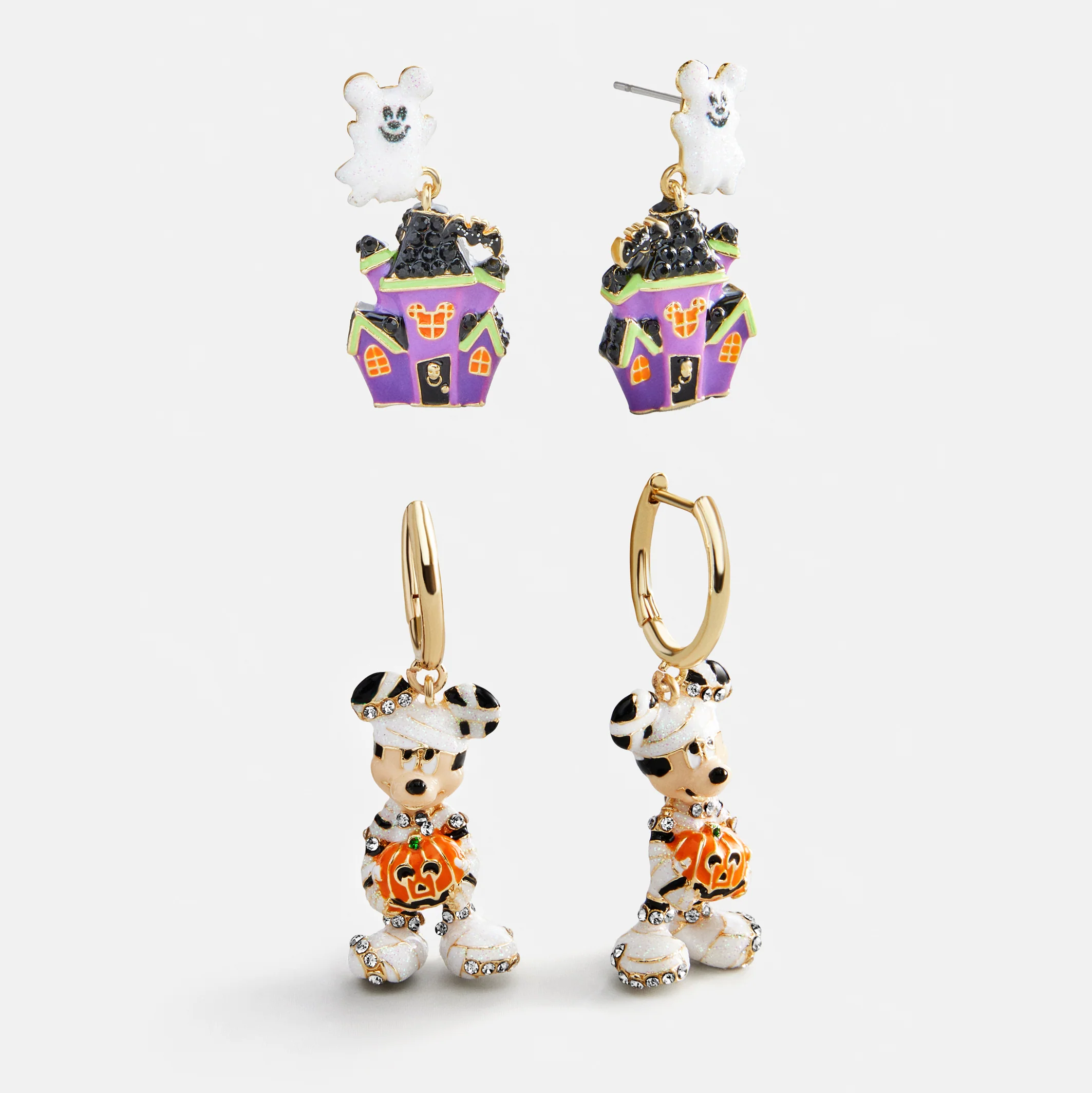 Disney Mickey Mouse Halloween Earring Set
