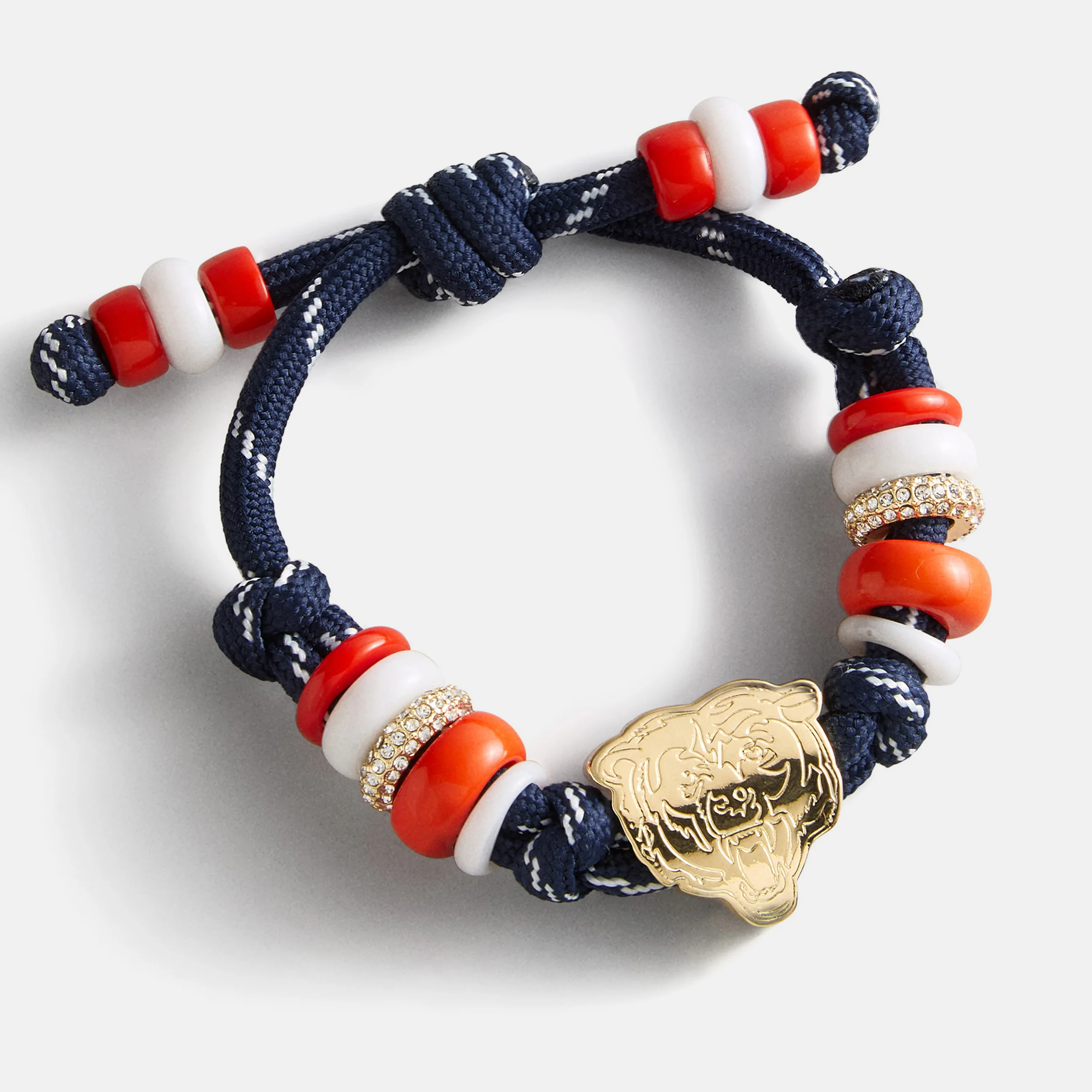 NFL Knotty Logo Bracelet - Chicago Bears