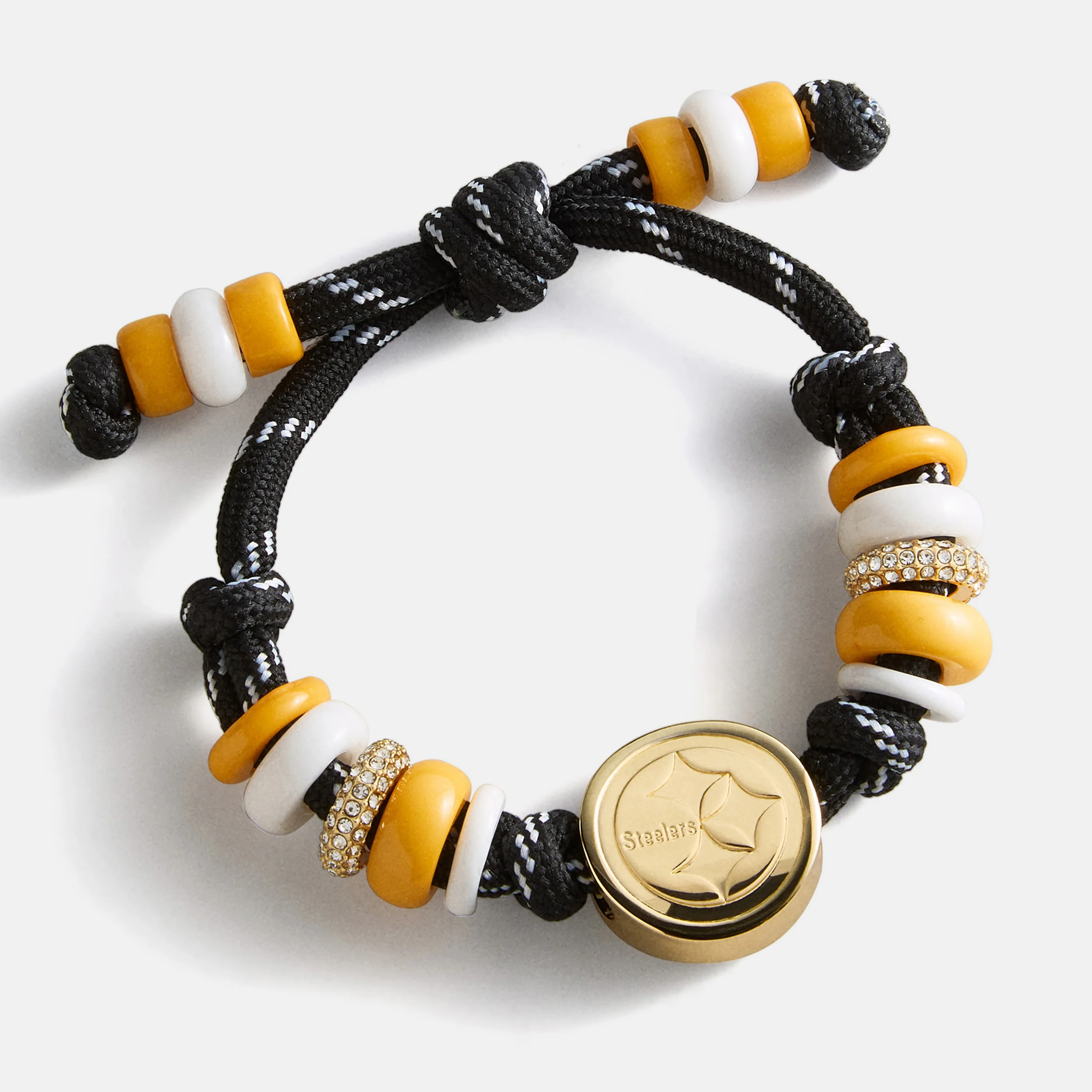 NFL Knotty Logo Bracelet - Pittsburgh Steelers
