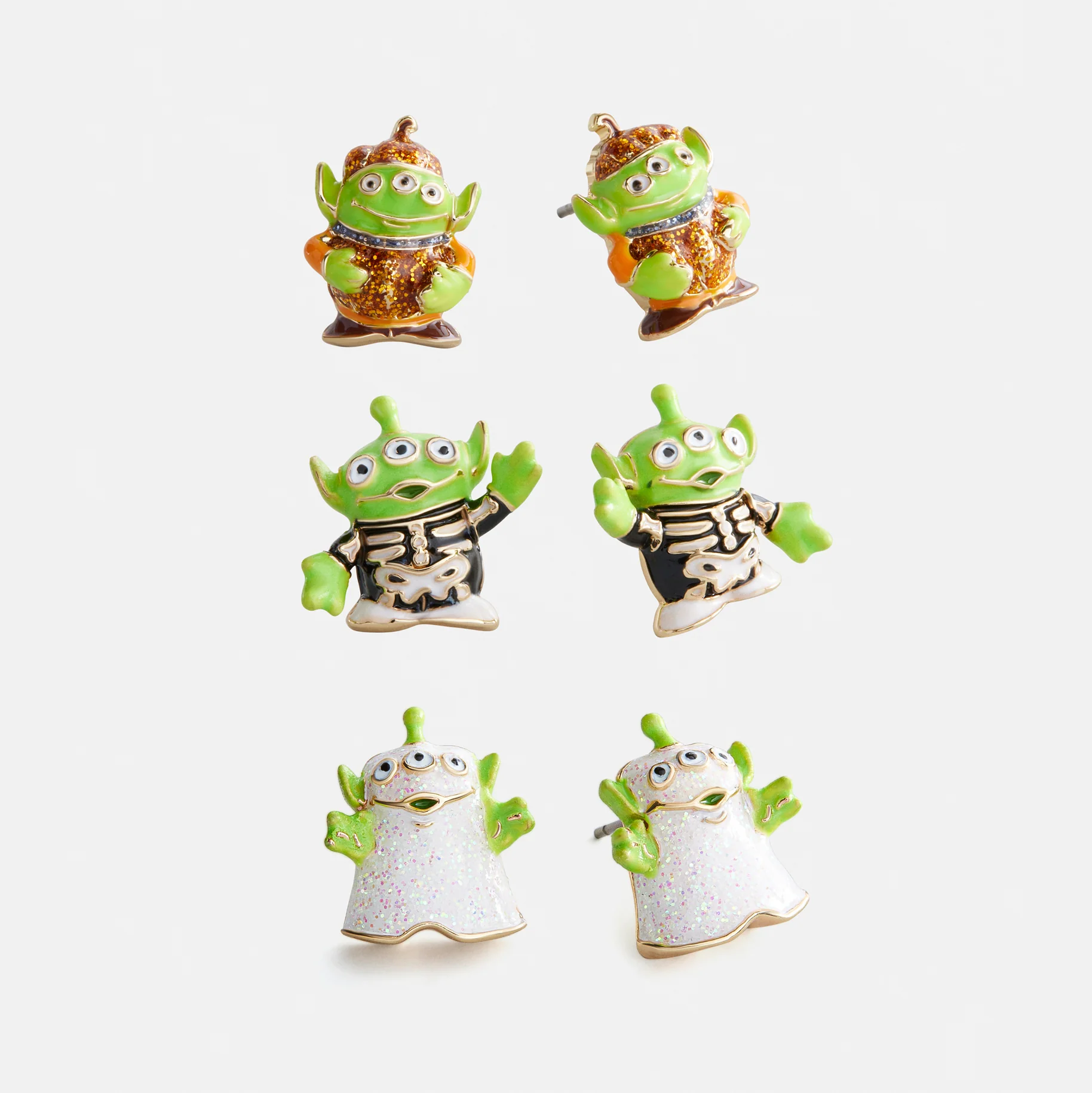 Disney Pixar Toy Story Alien Halloween Earring Set