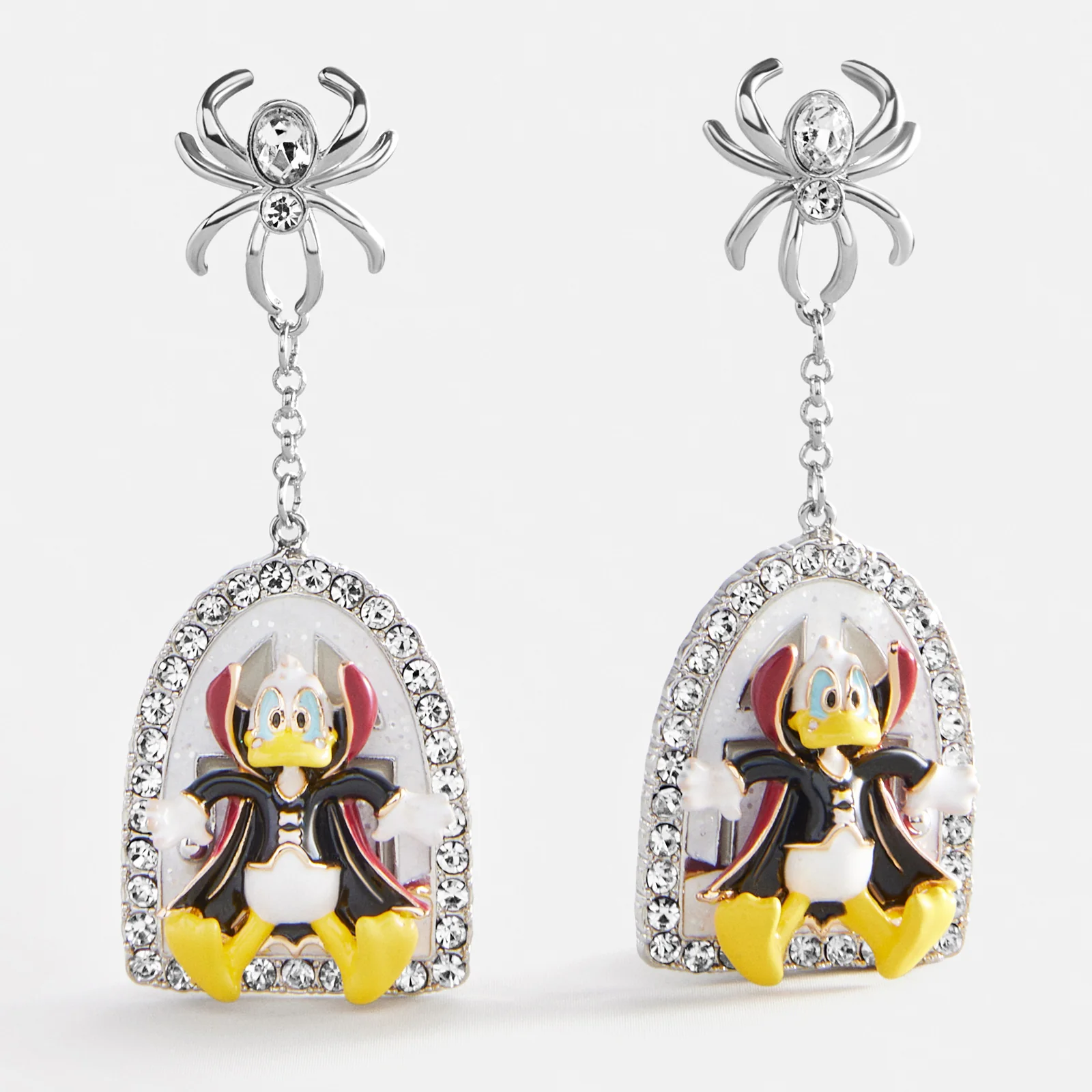 Disney Donald Duck Vampire Statement Earrings