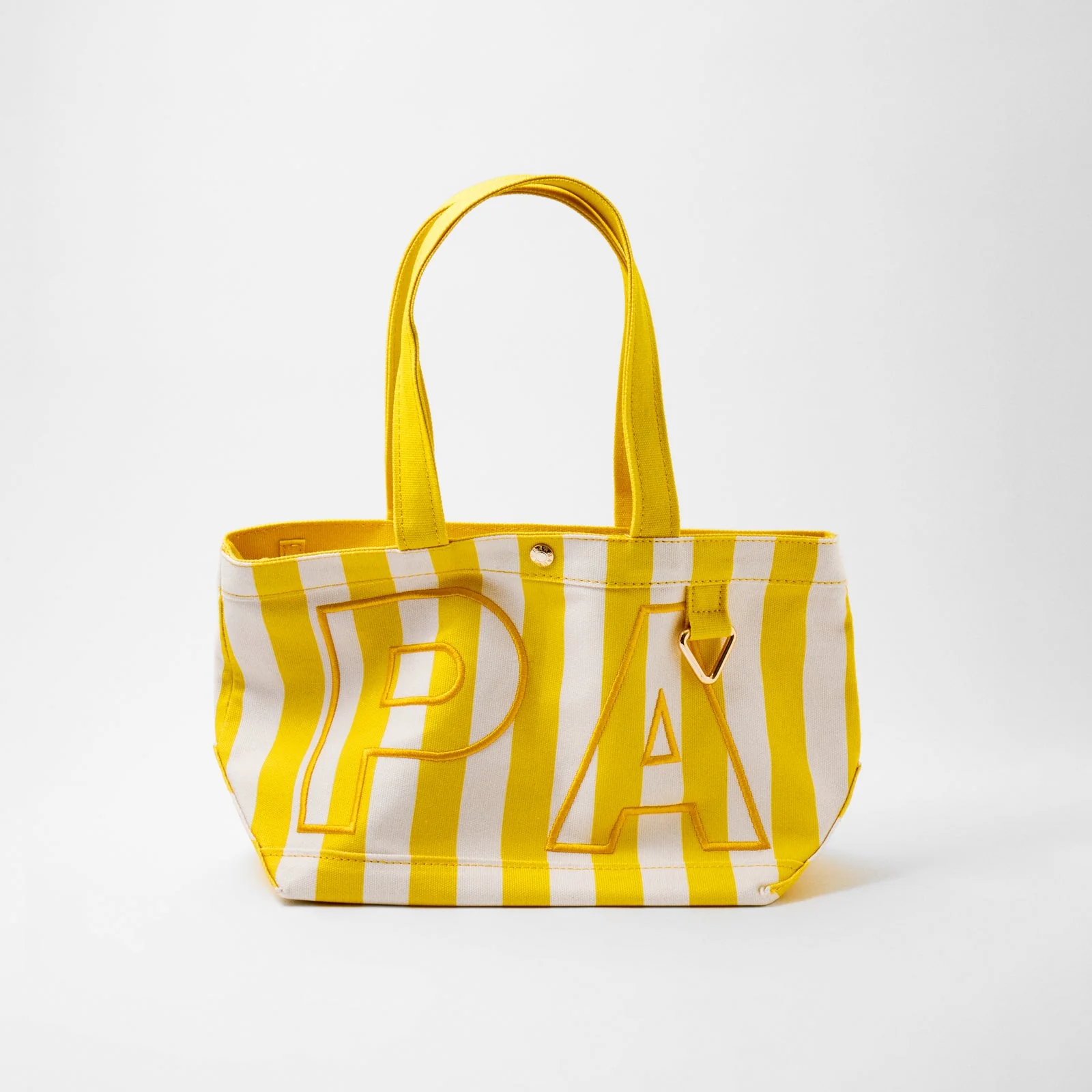 Striped Custom Alpha Tote - Custom Citrus
