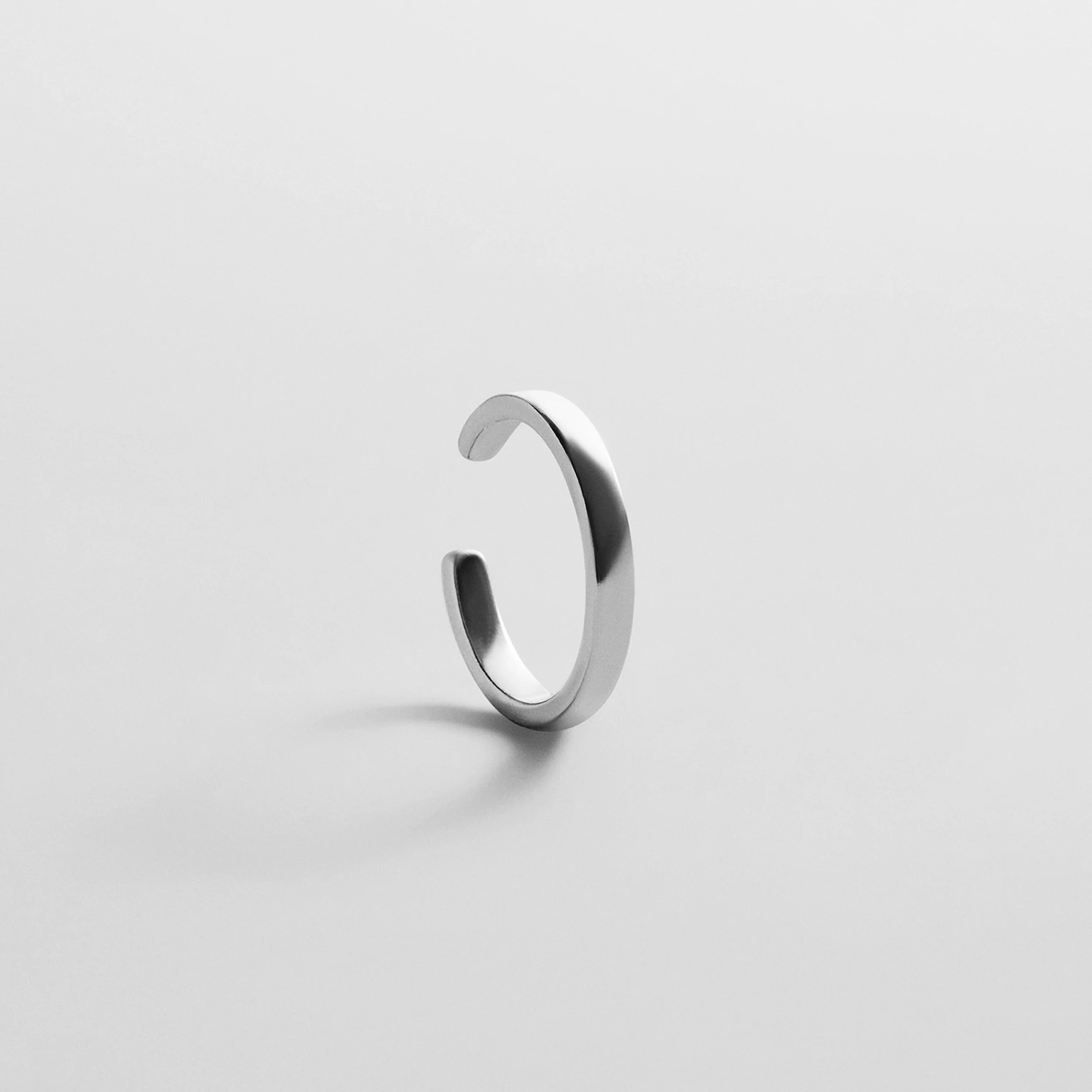 Leidy Sterling Silver Ear Cuff - Silver