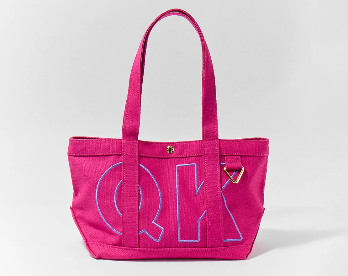 Solid Custom Alpha Tote - Magenta