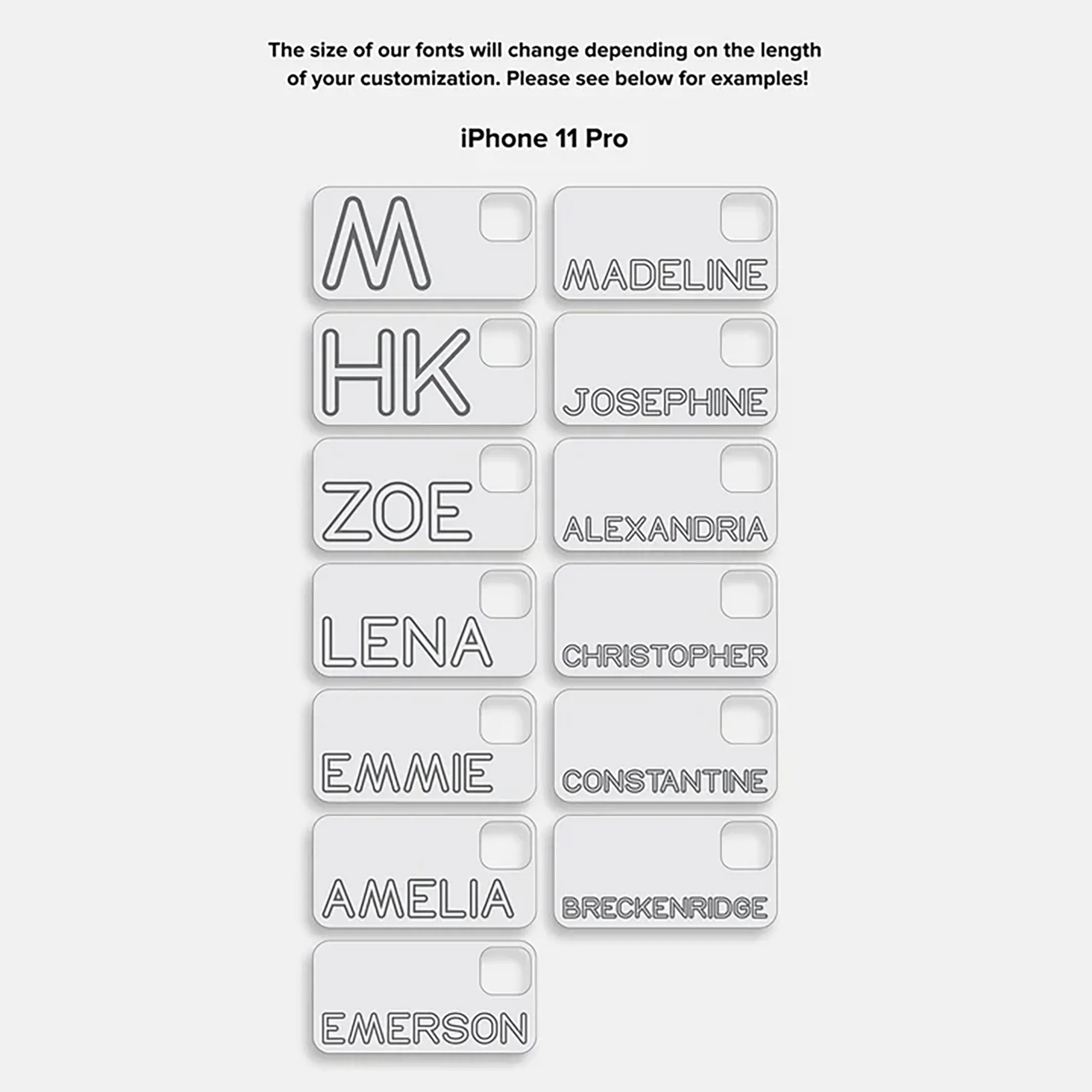 Fine Line Custom iPhone Case - Clear/Multi - Image 8