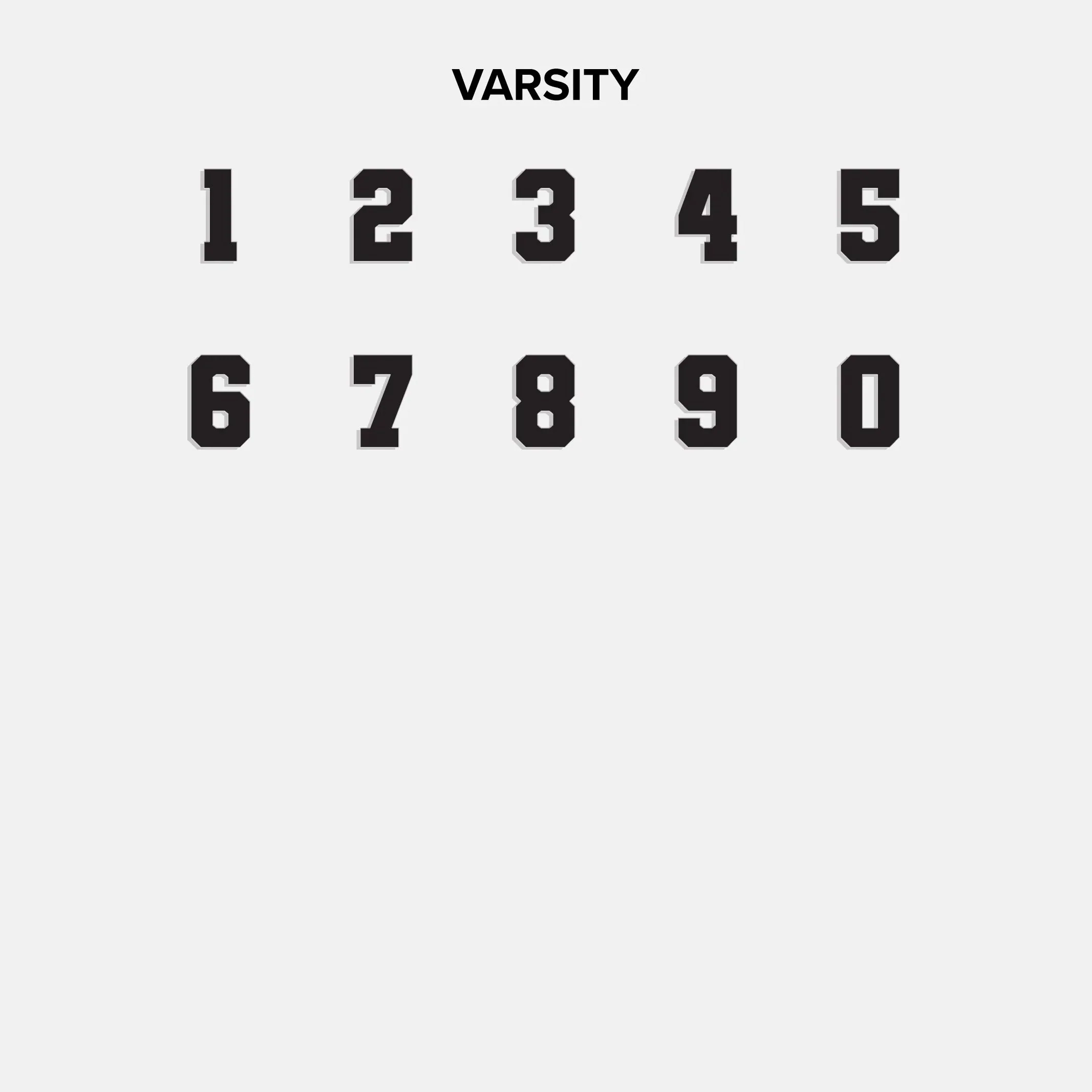 Knotty Varsity Custom Necklace - Bright Green Single Digit - Image 8